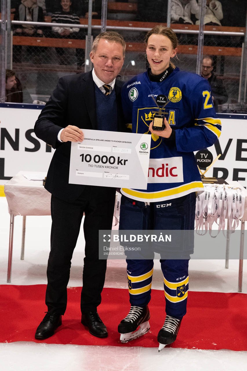 Dalarnas Ida Karlsson utsedd till MVP i turneringen