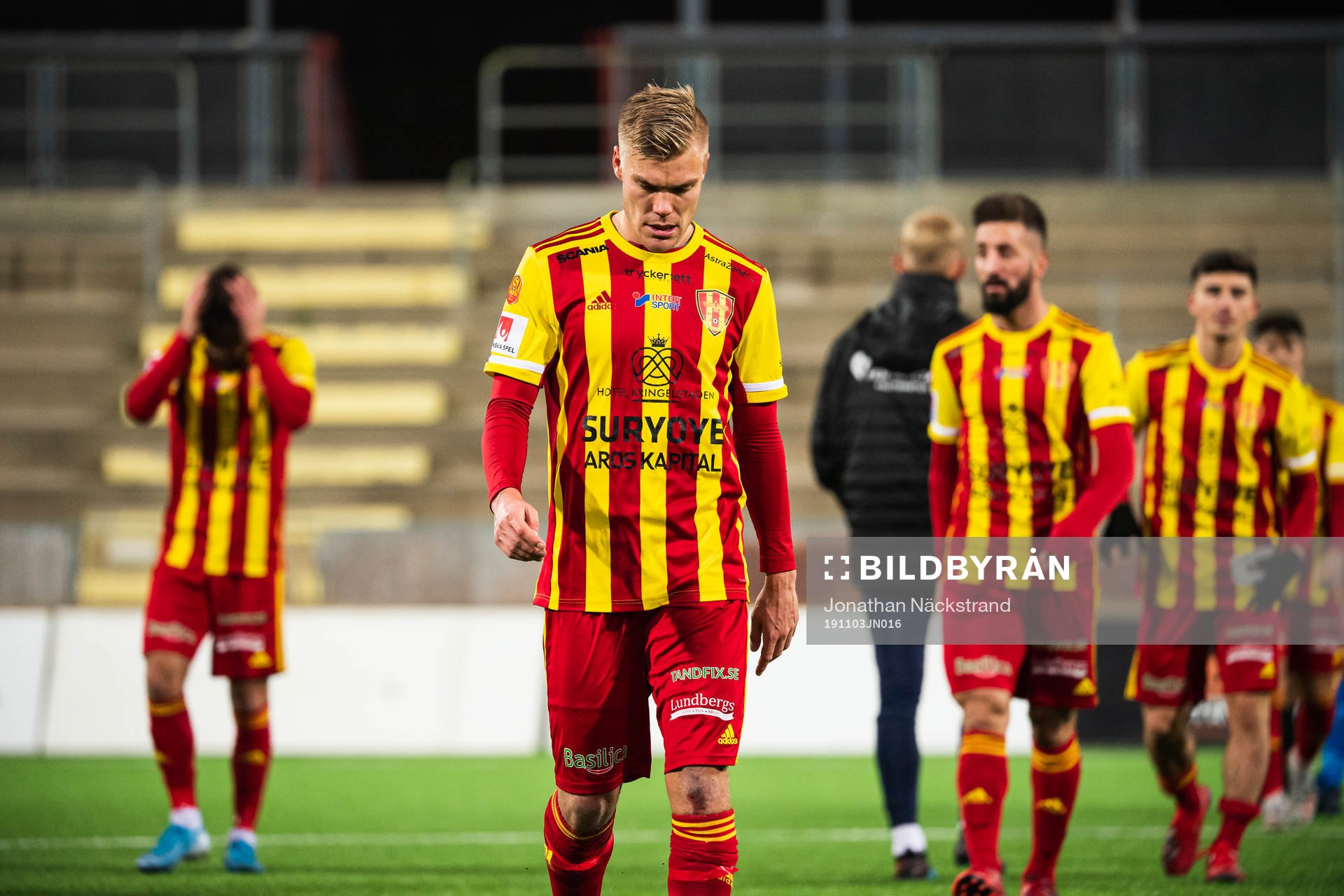 Syrianskas Martin Falkeborn deppar