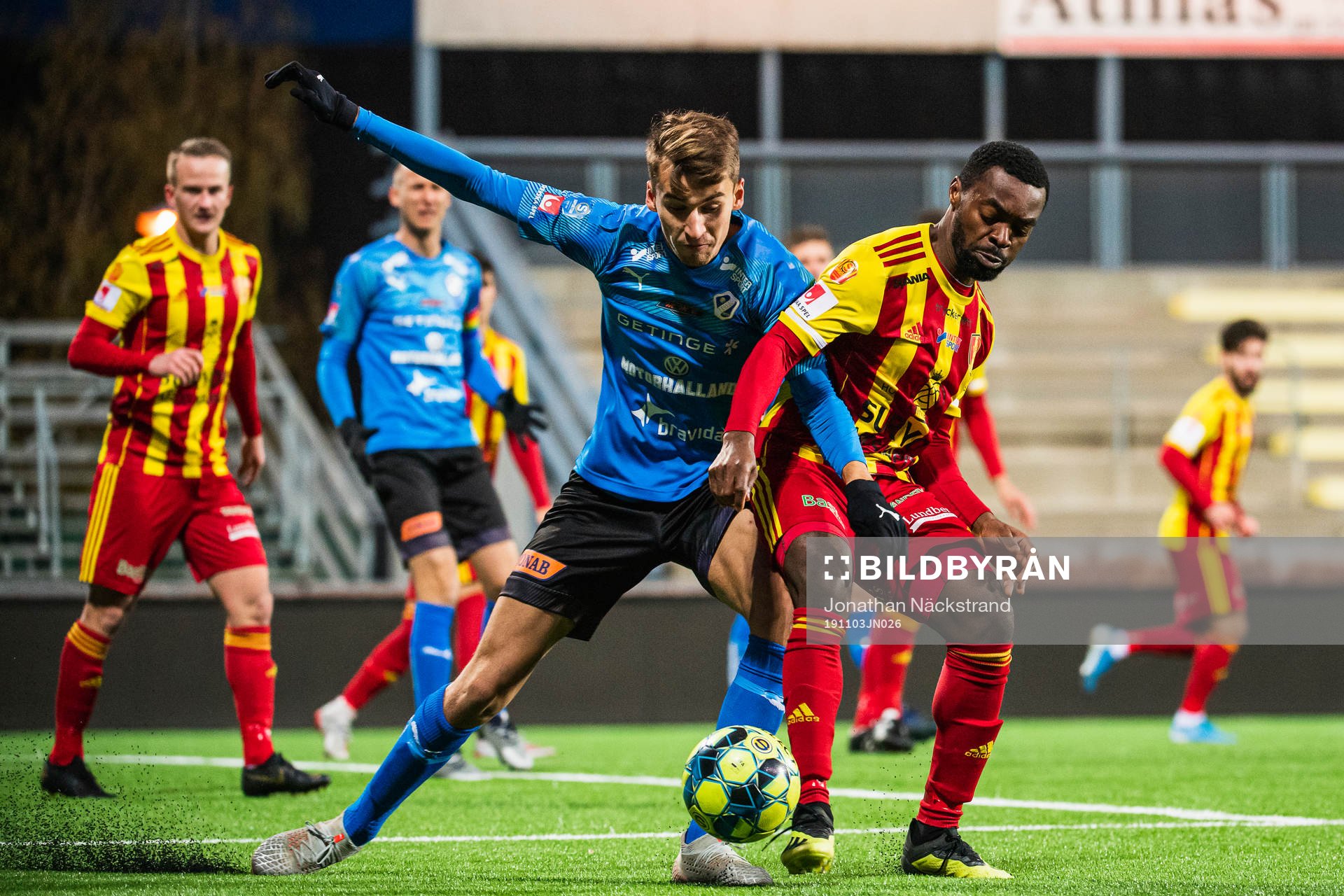 Halmstads Rasmus Wiedesheim-Paul och Syrianskas Success