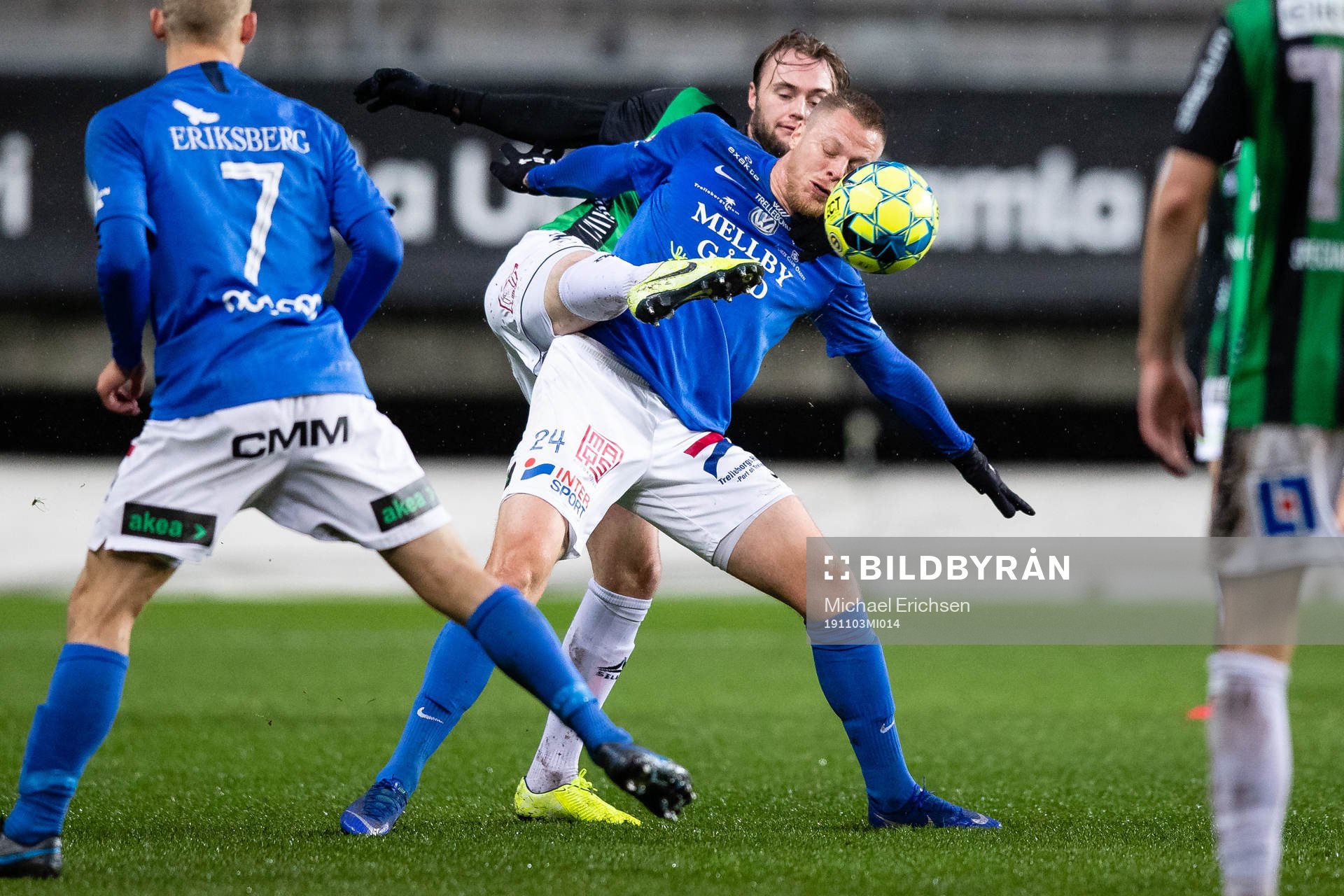 GAIS Niklas Olsson och Trelleborgs Mattias Håkansson