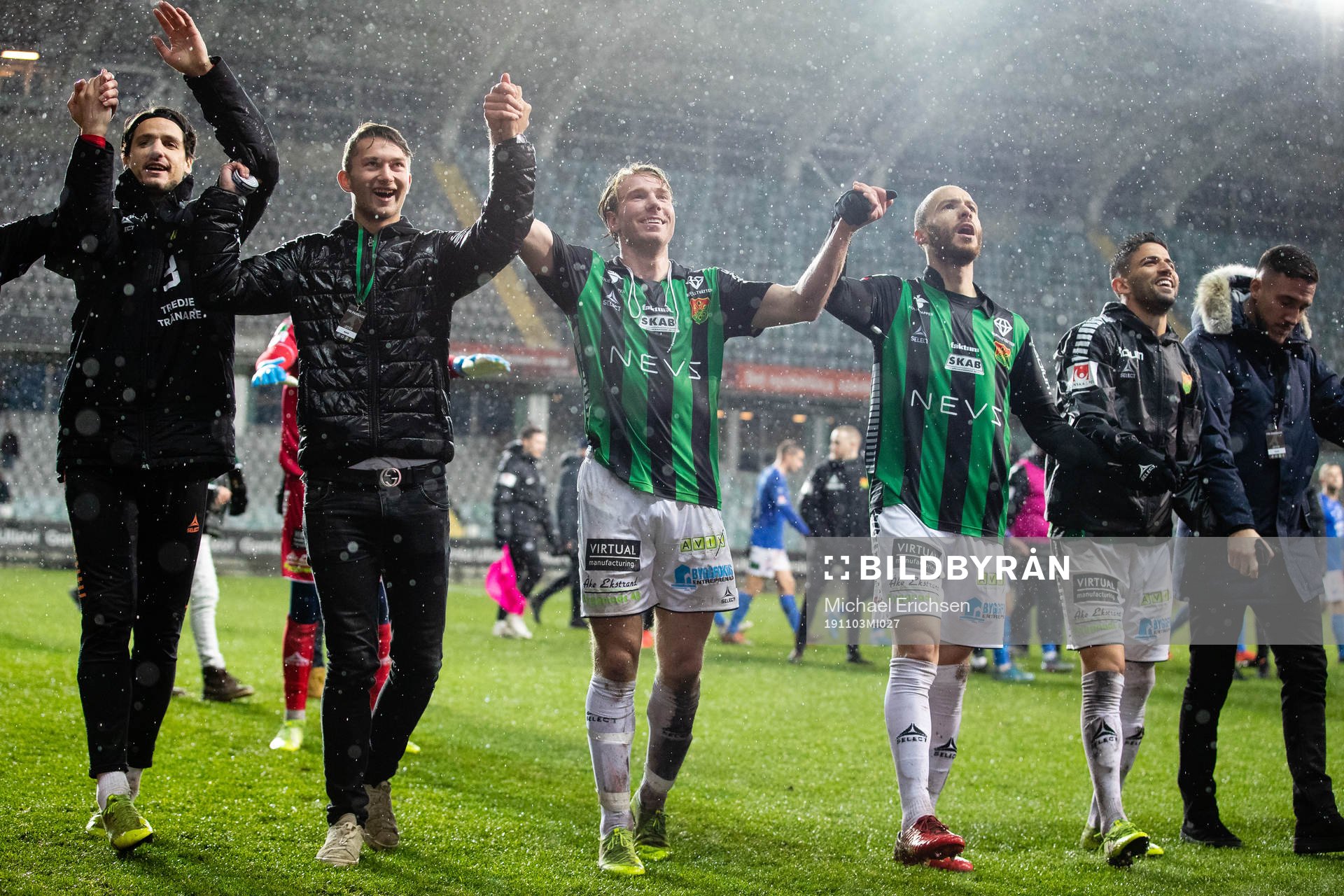 GAIS spelare tackar publiken