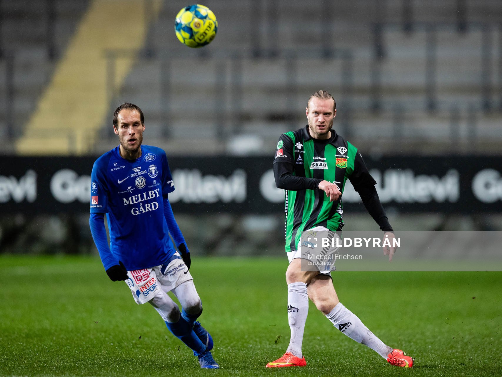 Trelleborgs Zoran Jovanovic och GAIS Alexander Angelin