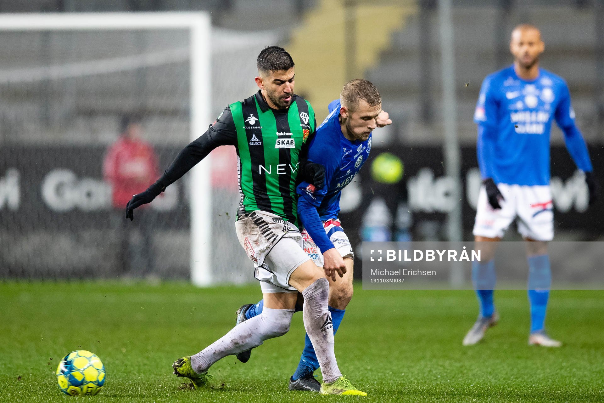 GAIS Paulo Marcelo och Trelleborgs Erik Andersson