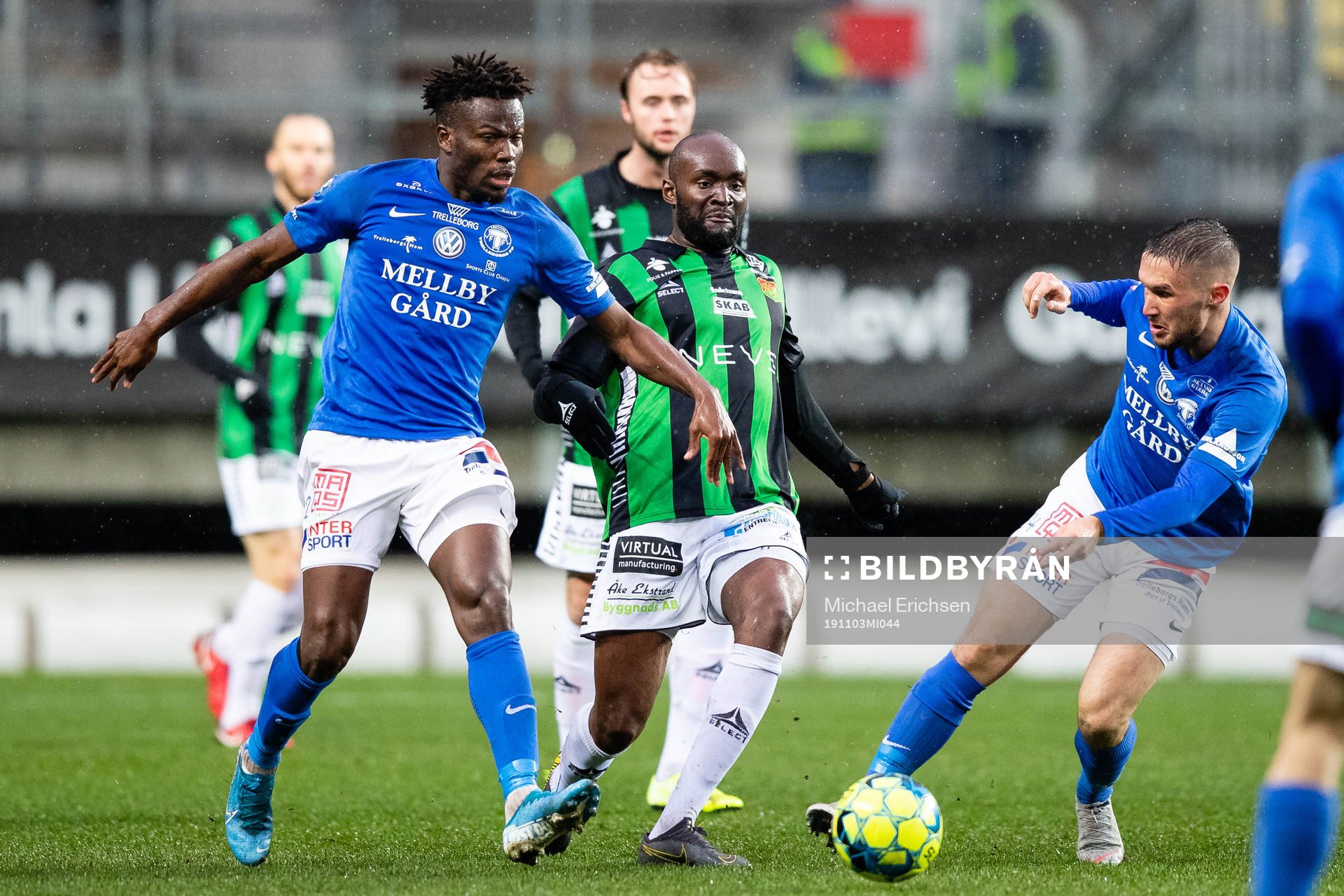 Trelleborgs Abdul Fatawu Safiu och GAIS Boris Lumbana