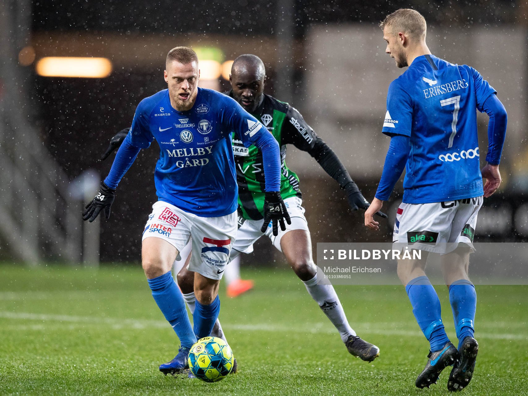 Trelleborgs Mattias Håkansson och GAIS Boris Lumbana