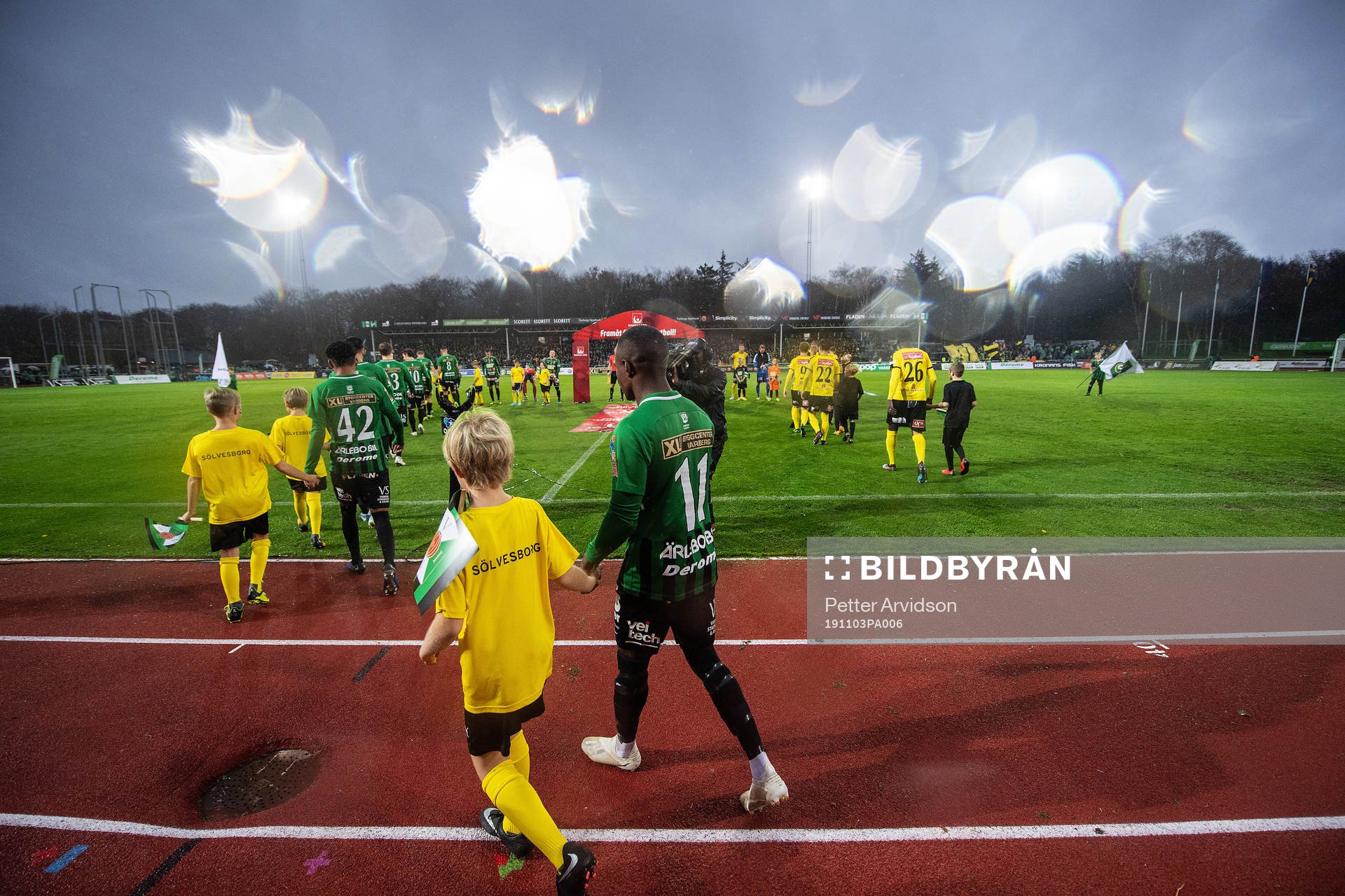 Varbergs Nahom Girmai Netabay gör entré