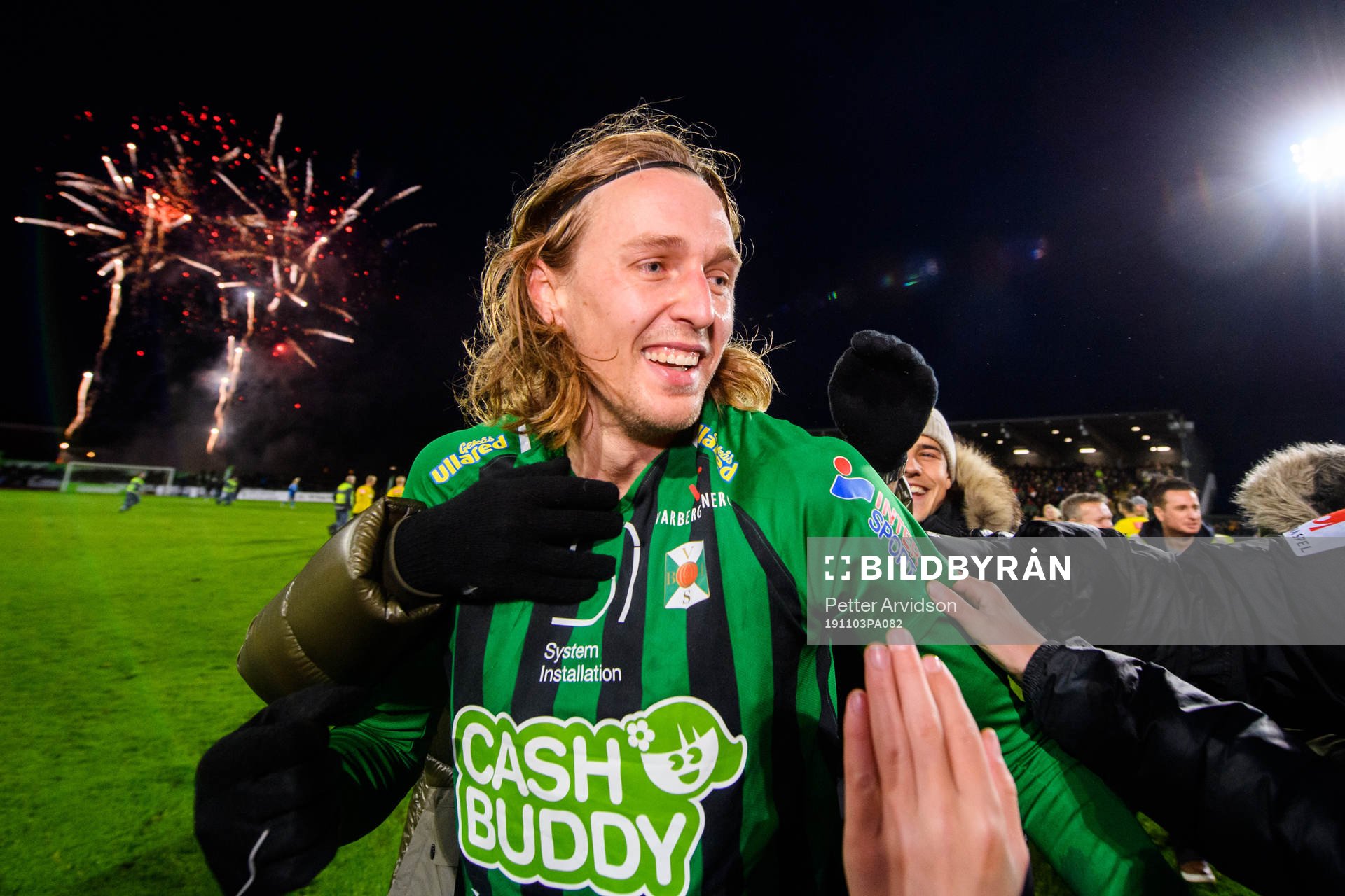 Varbergs Joakim Lindner jublar