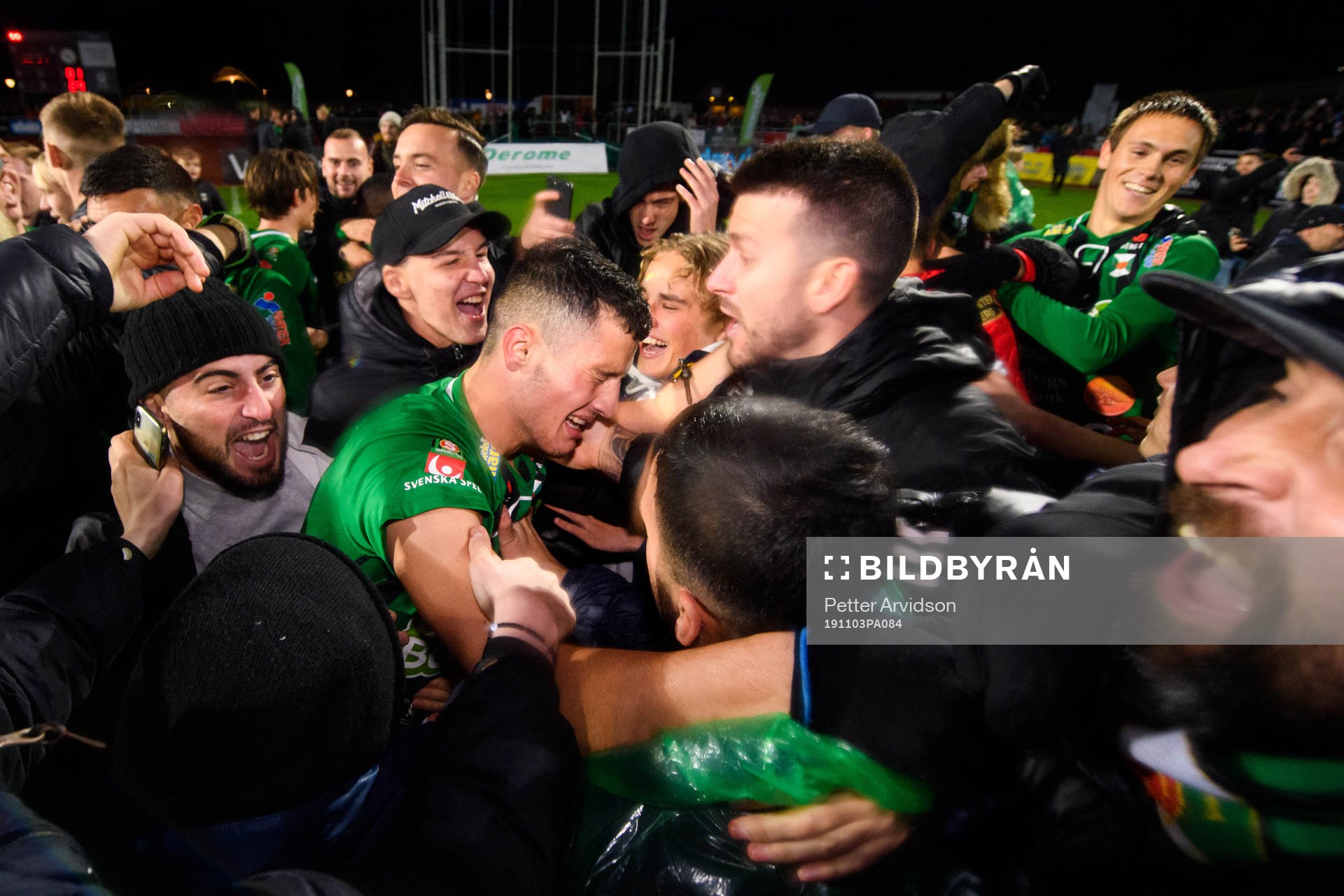 Varbergs Astrit Seljmani som sköt Varberg till Allsvenskan