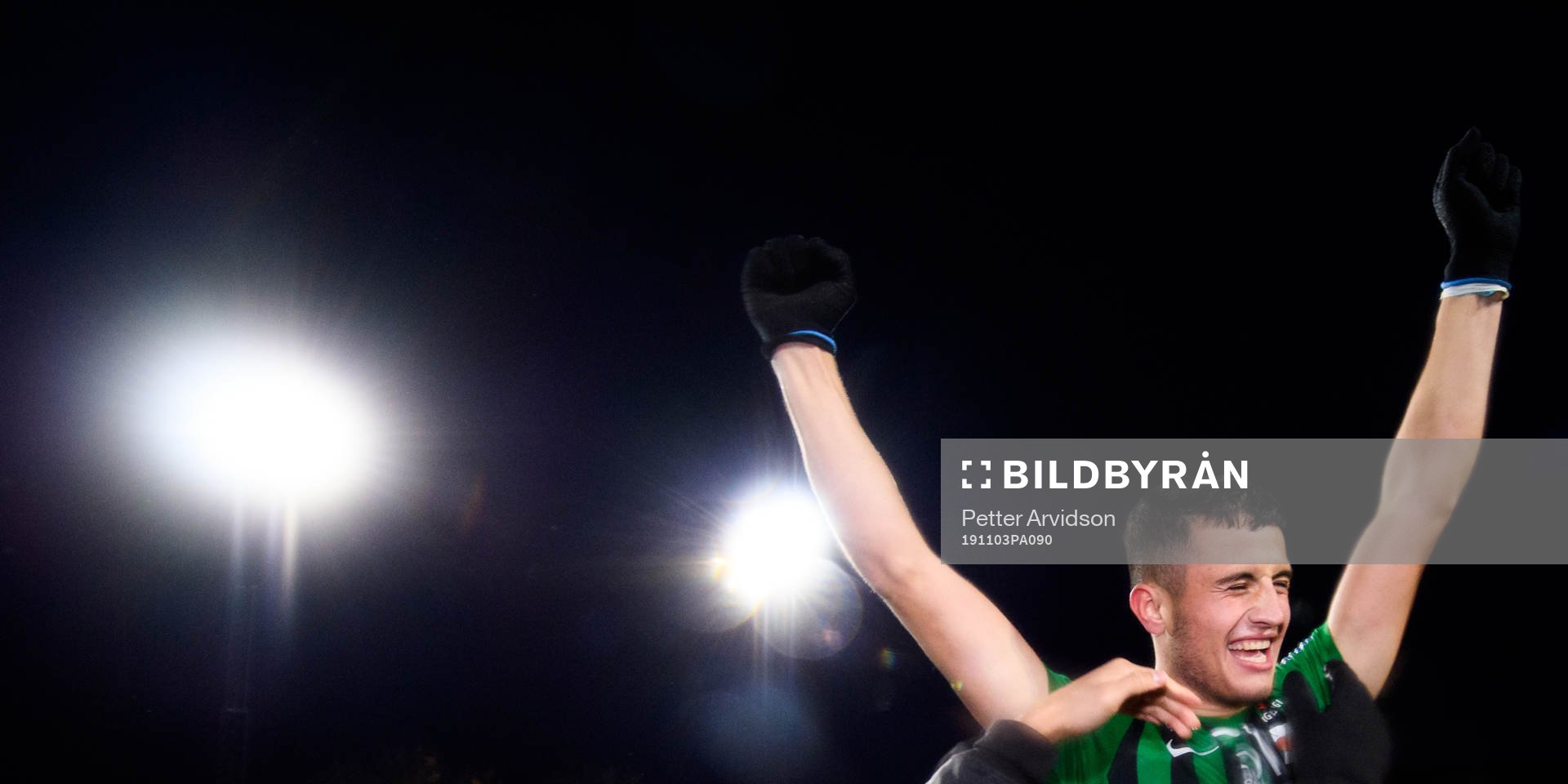 Varbergs Astrit Seljmani som sköt Varberg till Allsvenskan