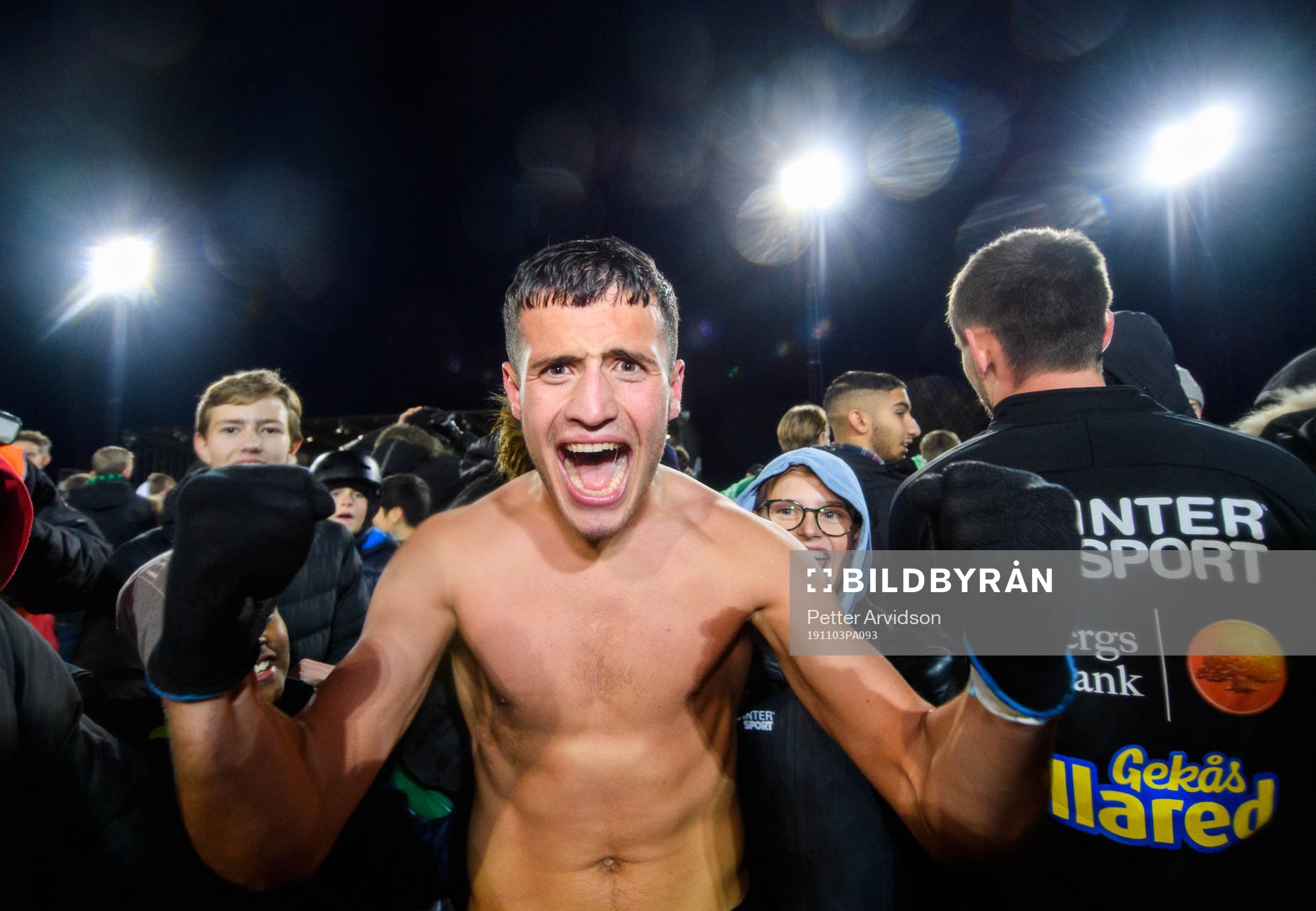 Varbergs Astrit Seljmani som sköt Varberg till Allsvenskan