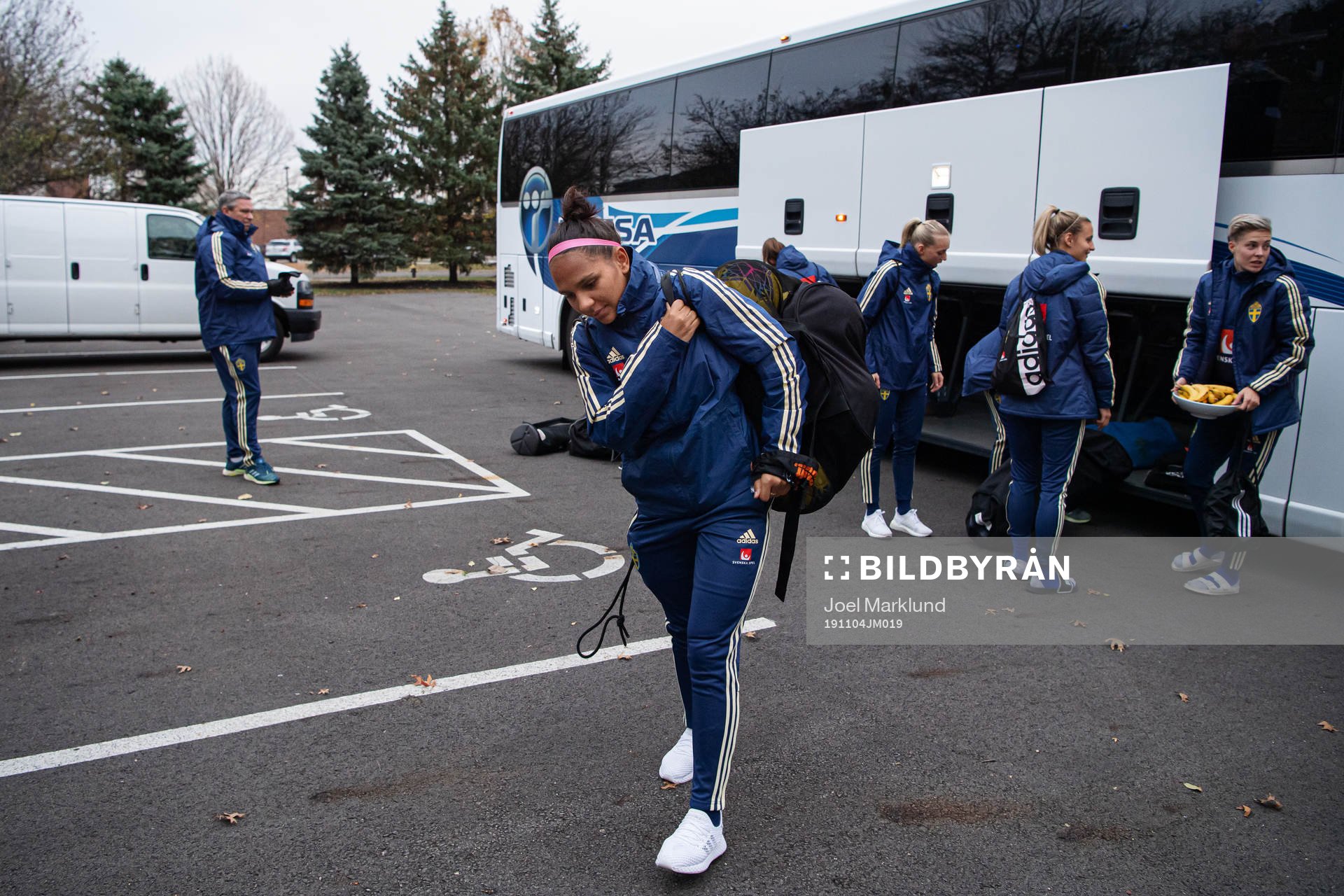 Madelen Janogy of the Swedish women’s national football
