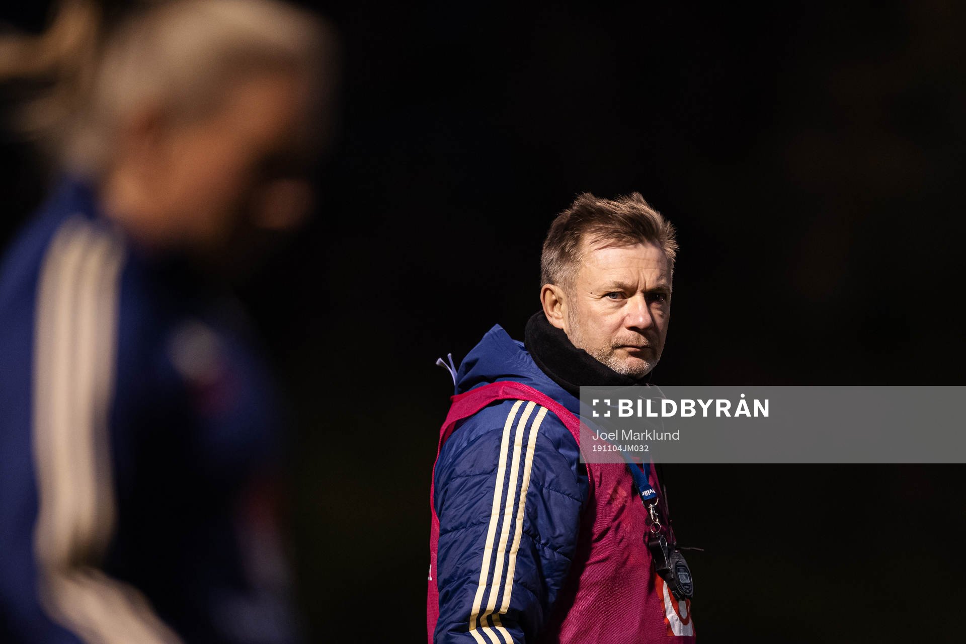 Head coach Peter Gerhardsson of the Swedish women’s