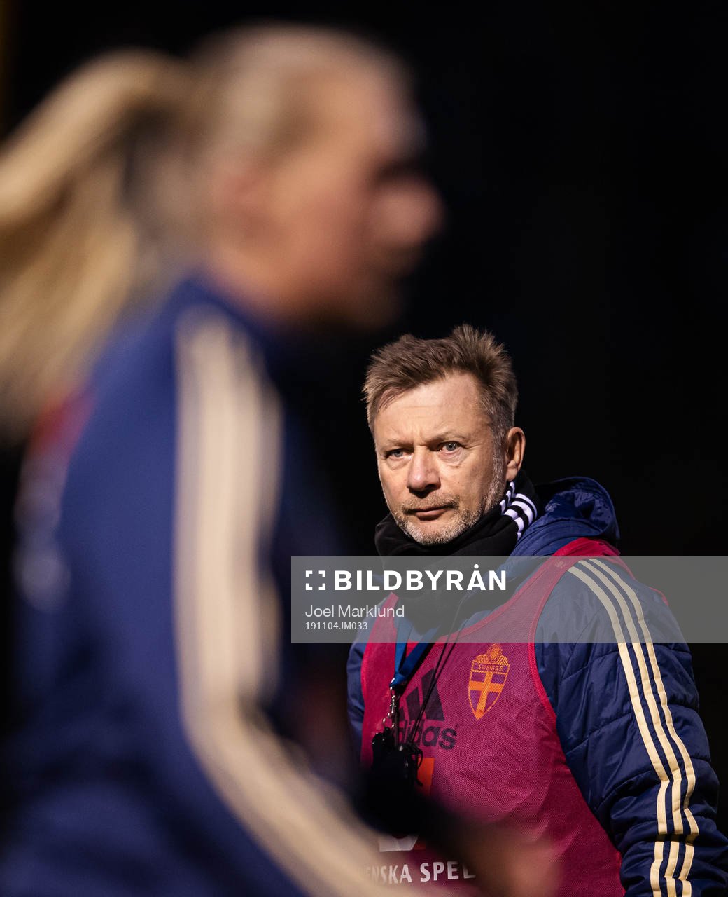 Head coach Peter Gerhardsson of the Swedish women’s
