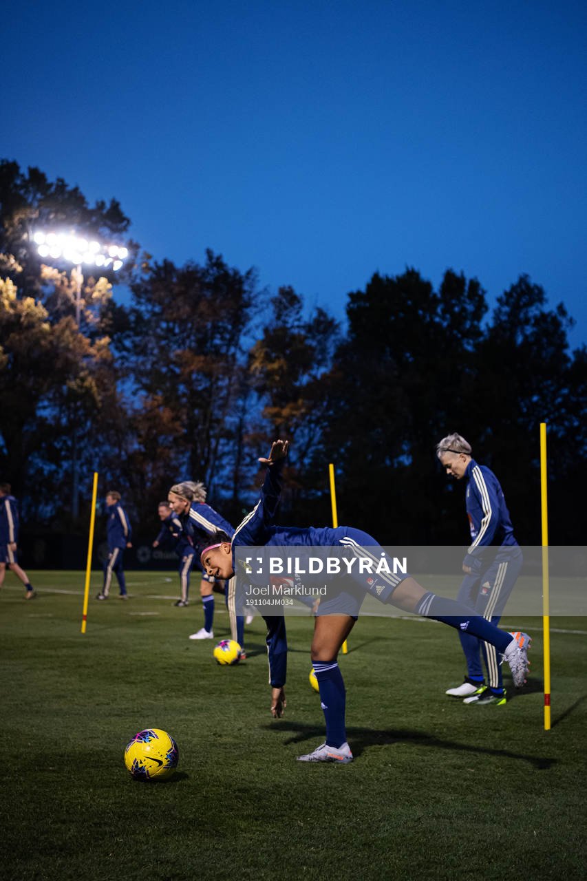 Madelen Janogy of the Swedish women’s national football