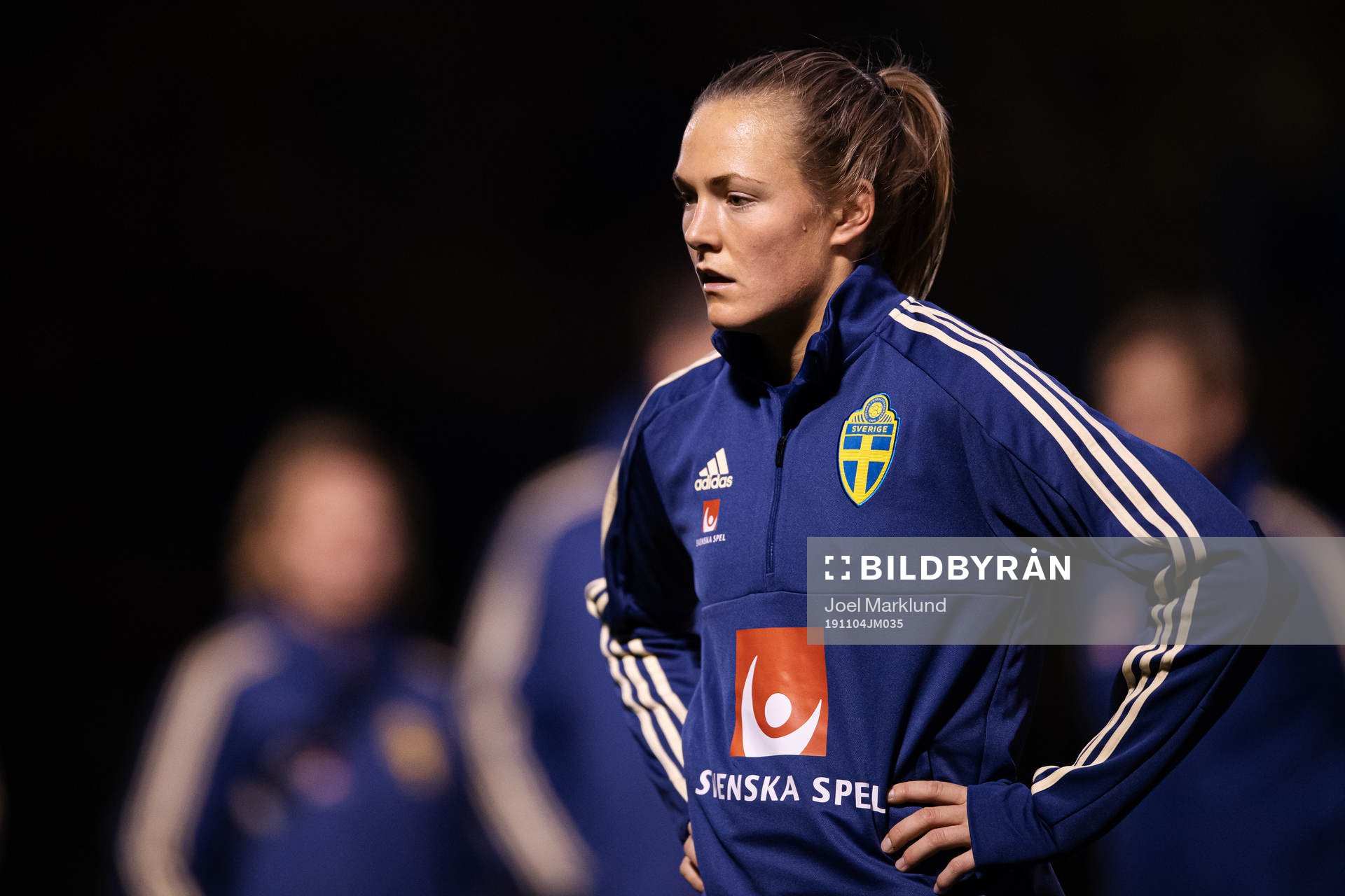 Magdalena Eriksson of the Swedish women’s national