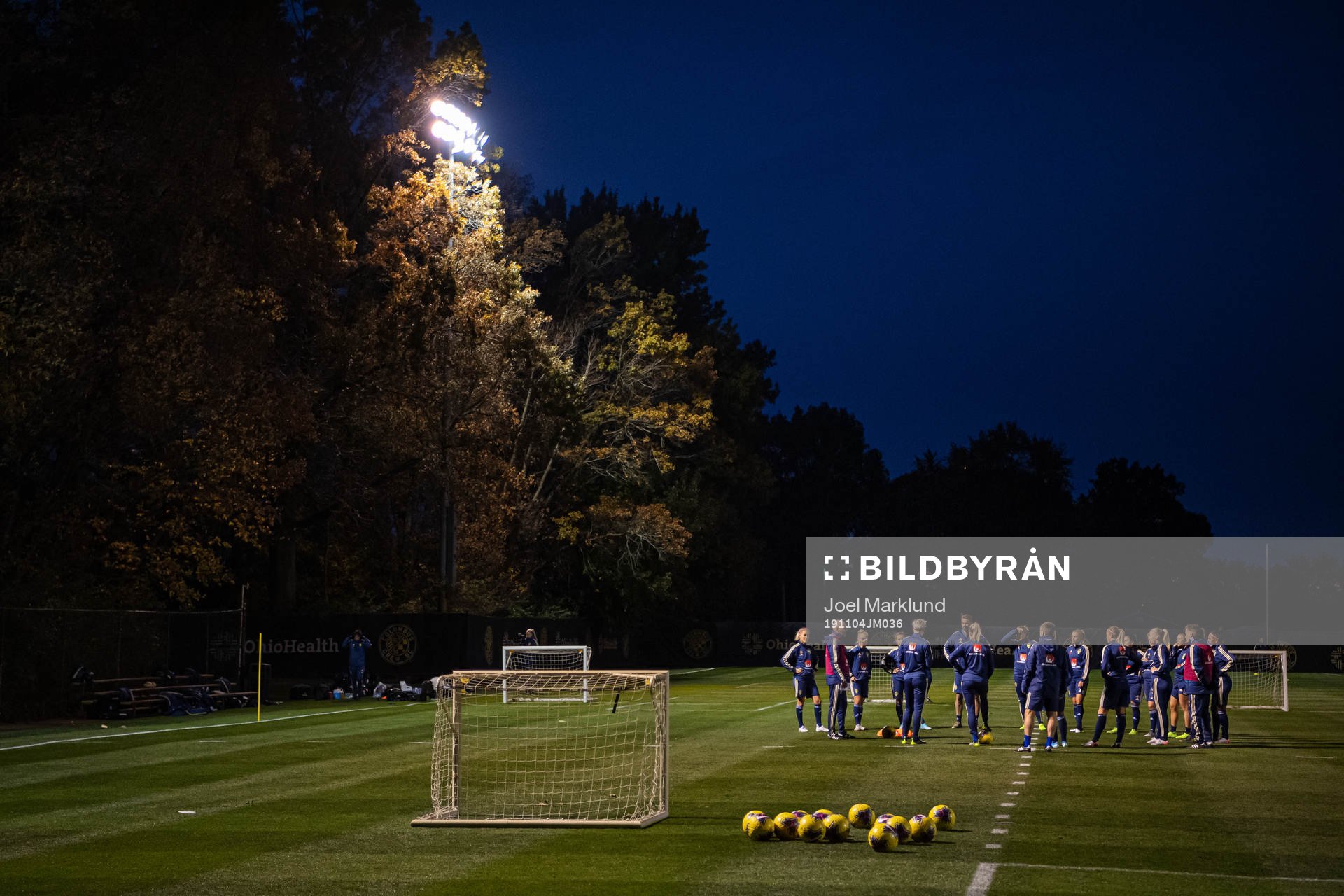 Players of the Swedish women’s national football team