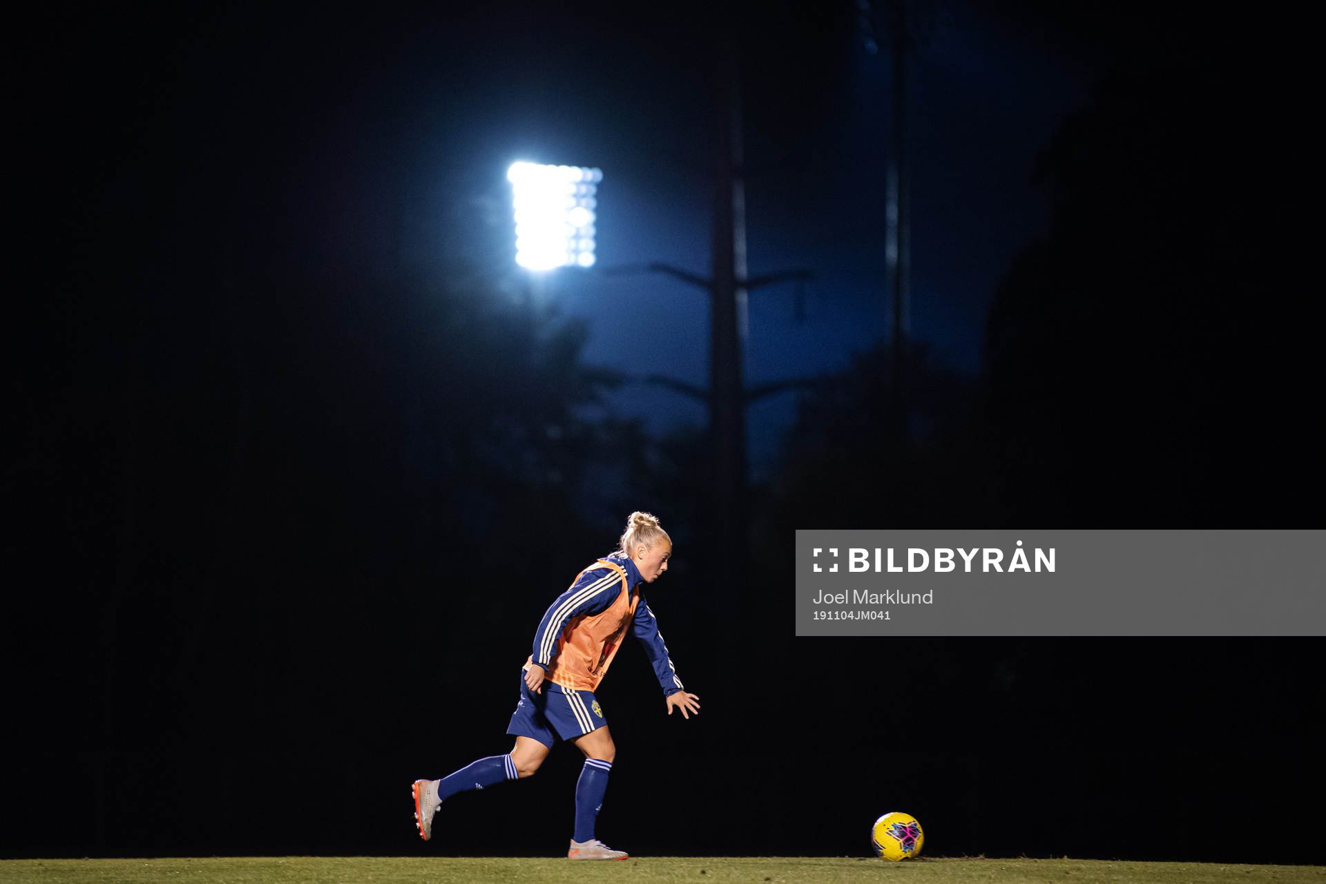 Hanna Bennison of the Swedish women’s national football