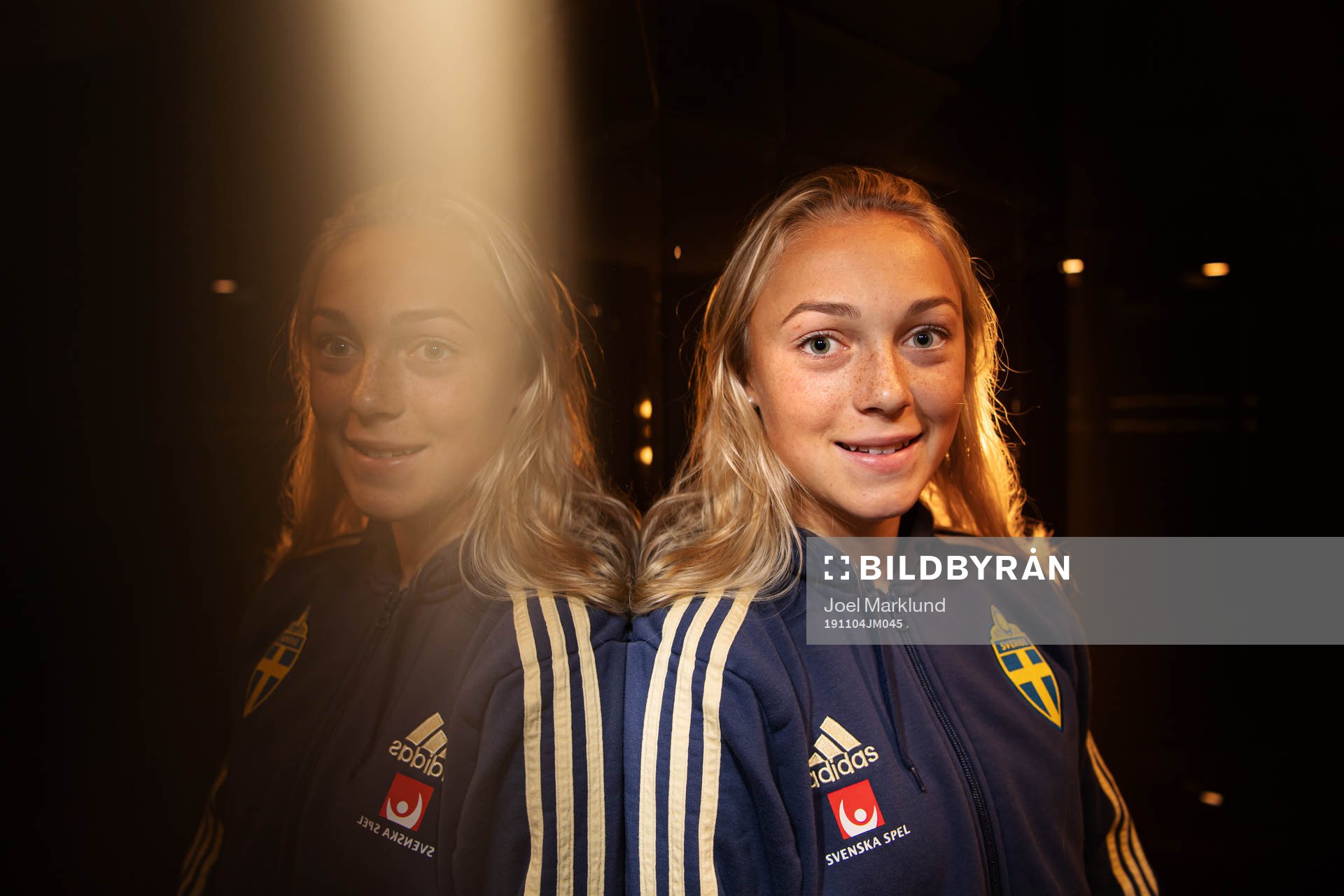 Hanna Bennison of the Swedish women’s national football