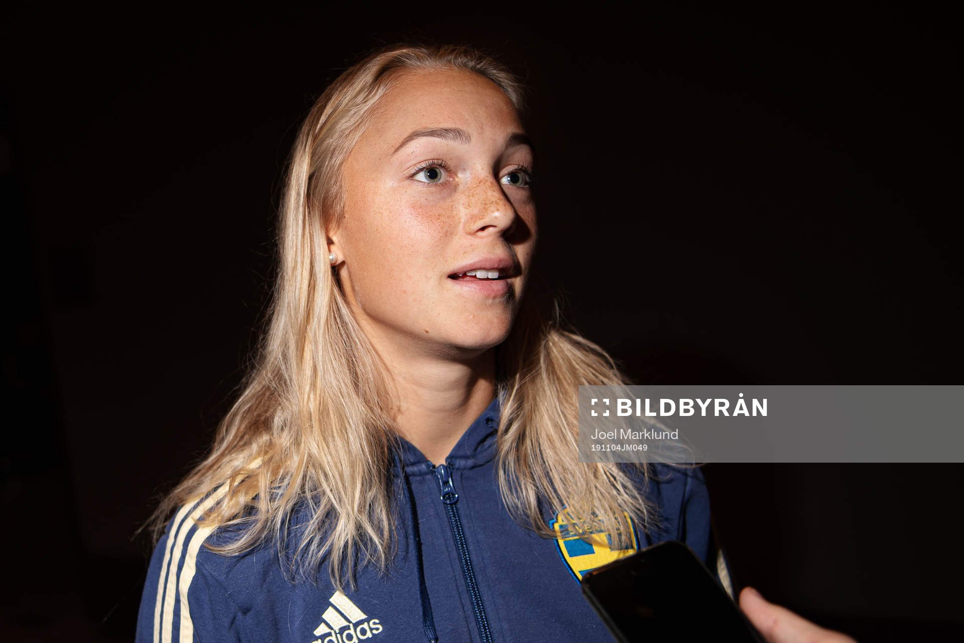 Hanna Bennison of the Swedish women’s national football