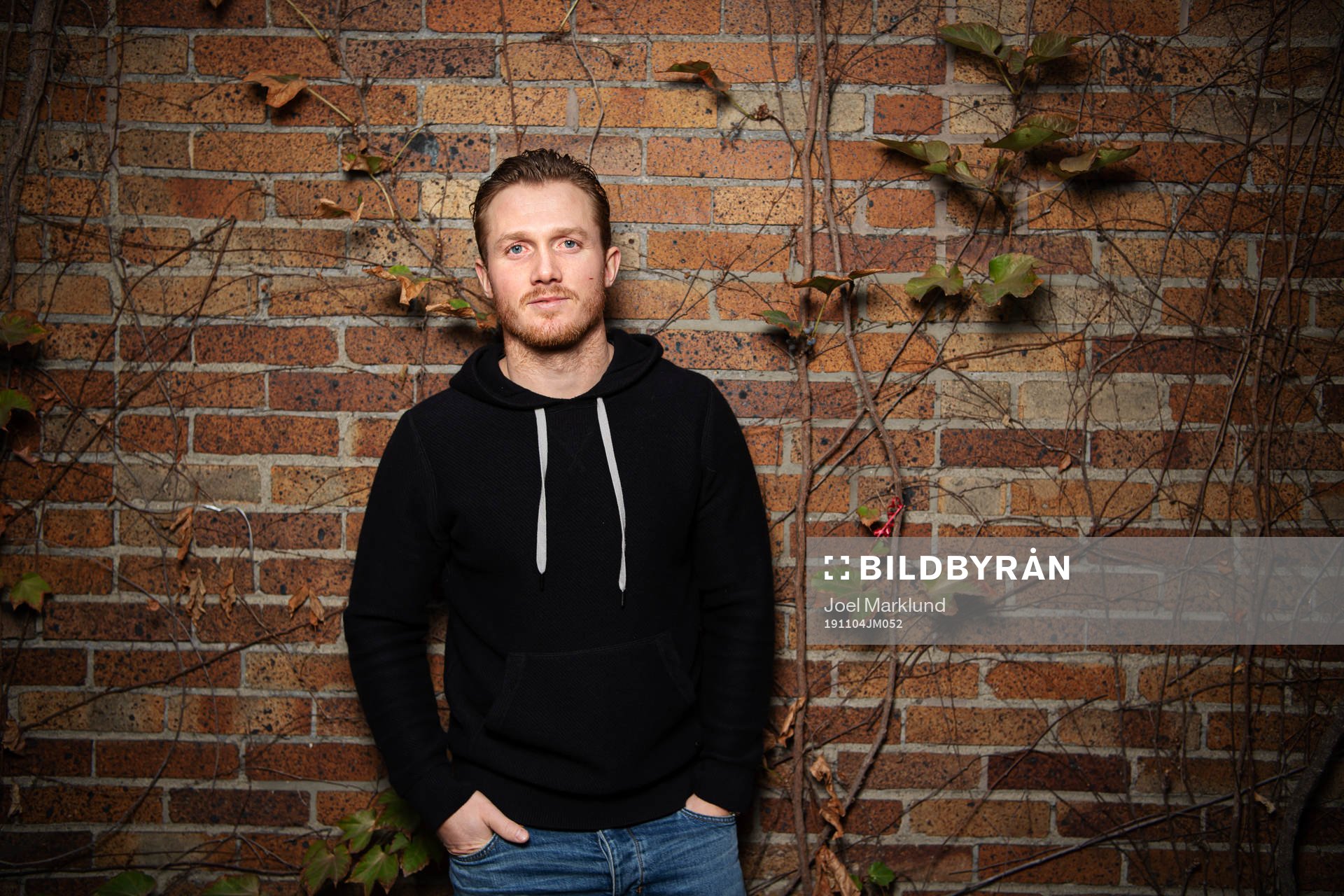Gustav Nyquist of Columbus Blue Jackets poses for a portrait