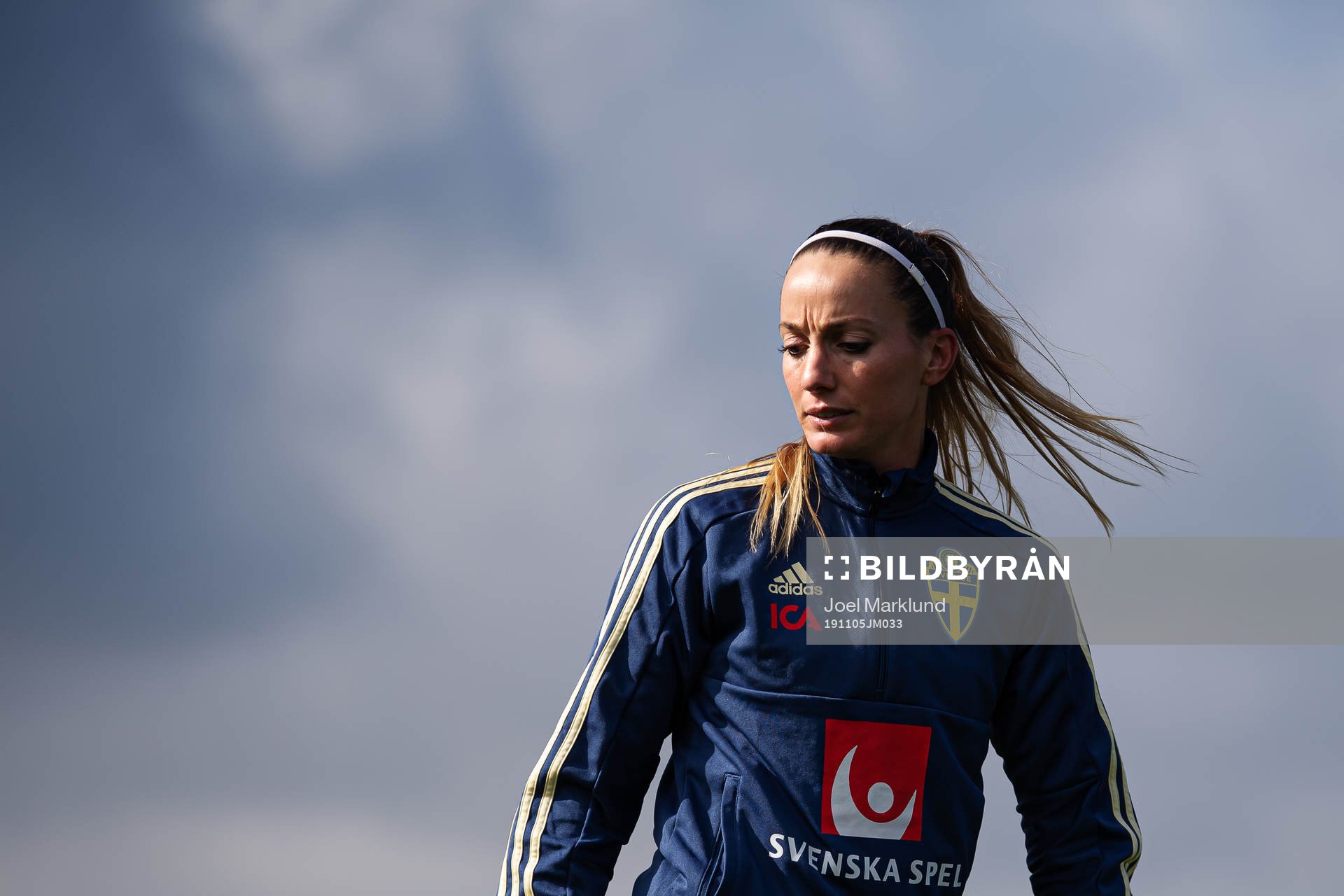 Kosovare Asllani of the Swedish women’s national football