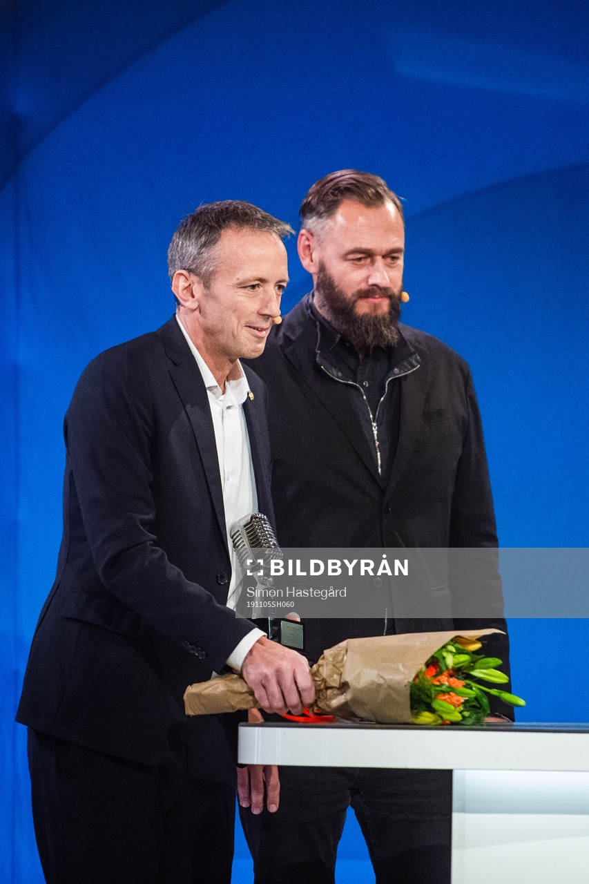 Hammarbys säkerhetsansvarige Göran Rickmer tilldelas
