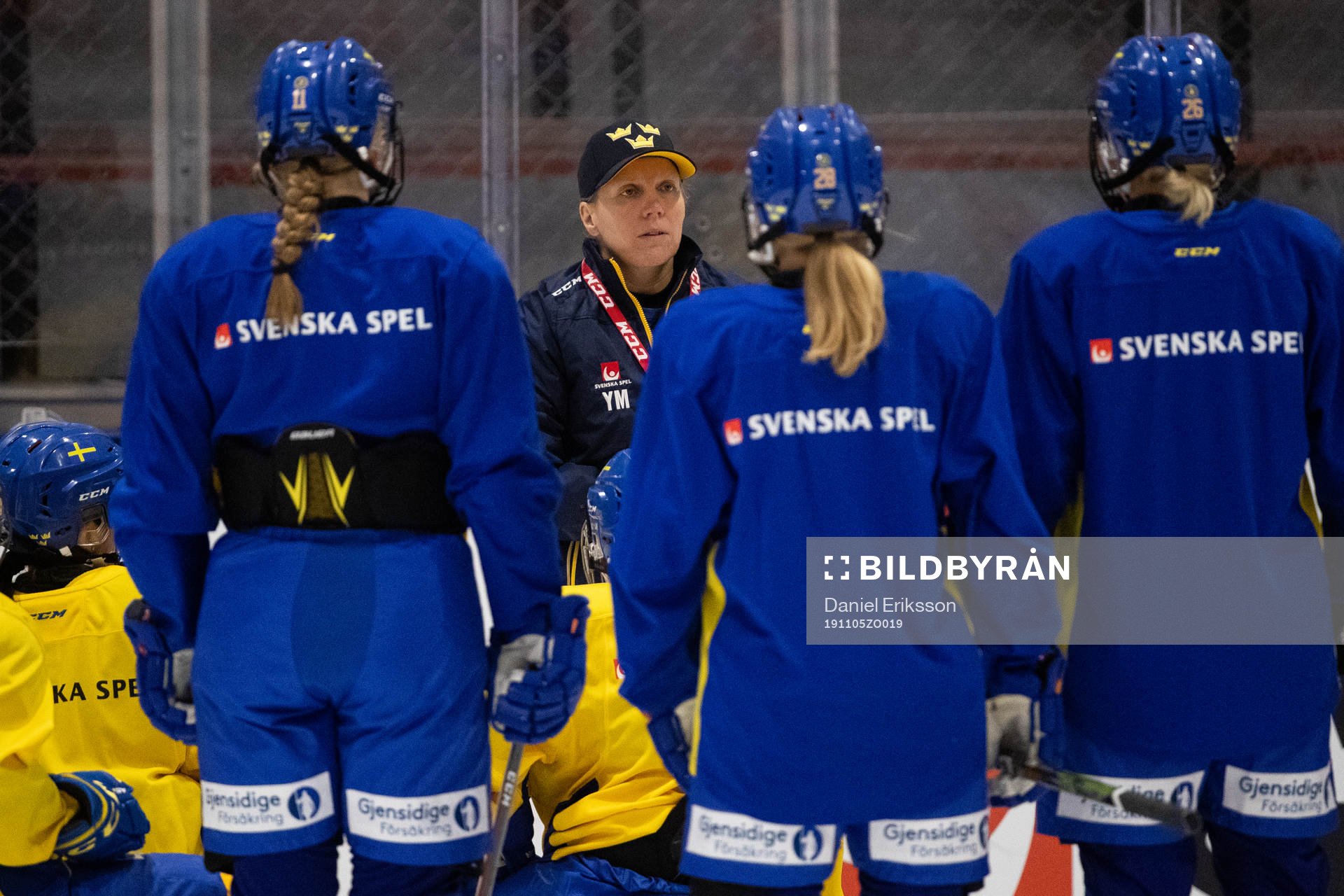 Head Coach Ylva Martinsen of Sweden