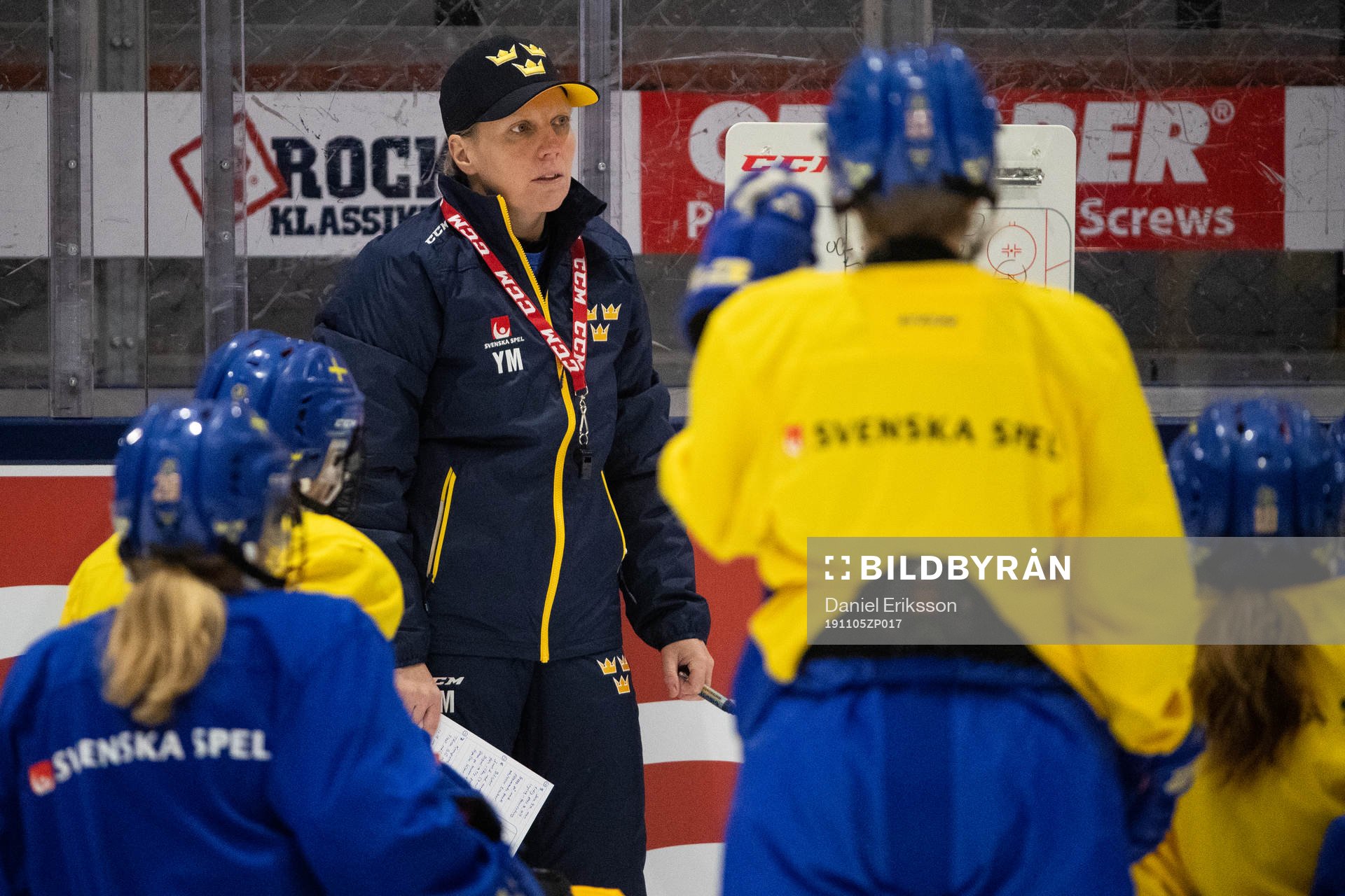 Head Coach Ylva Martinsen of Sweden
