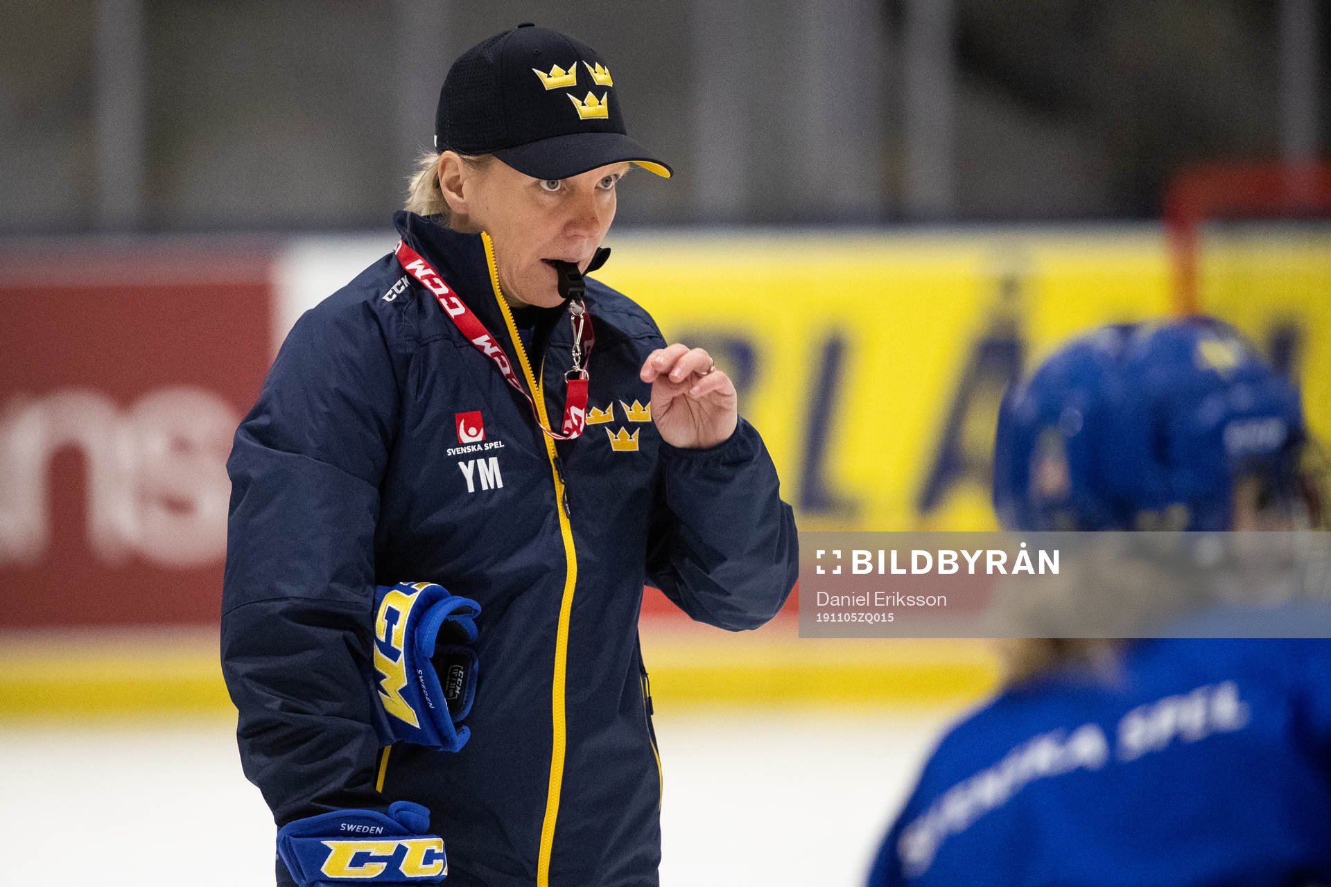 Head Coach Ylva Martinsen of Sweden