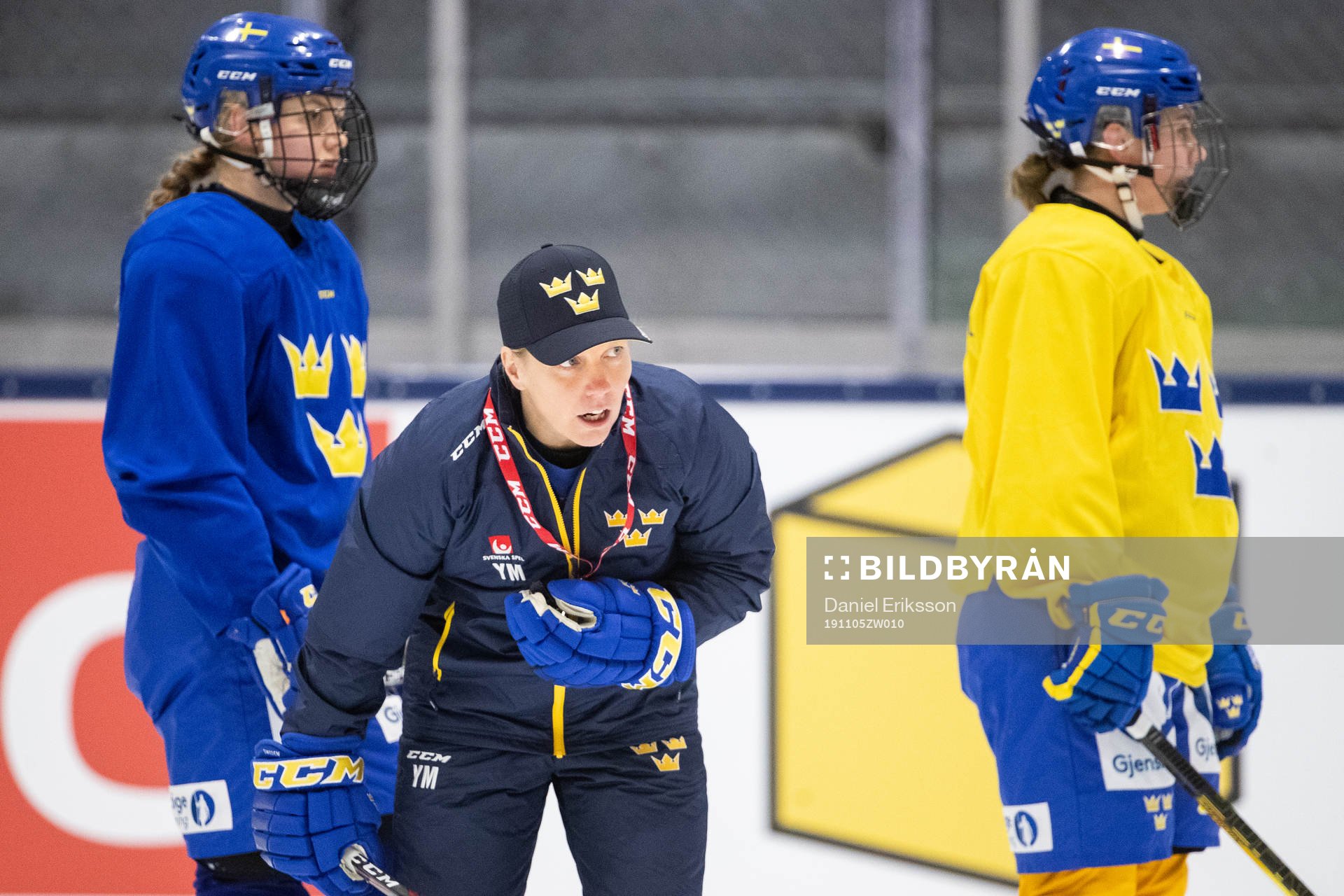 Head Coach Ylva Martinsen of Sweden