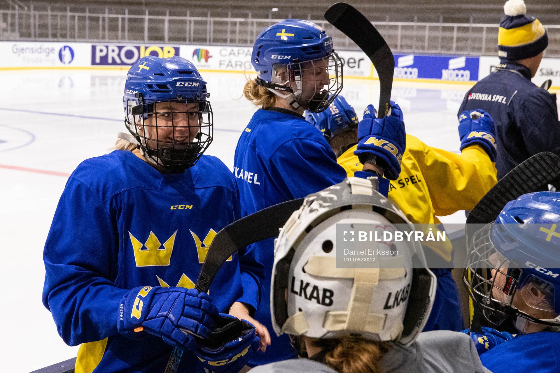Mina Waxin and Sabina Küller of Sweden