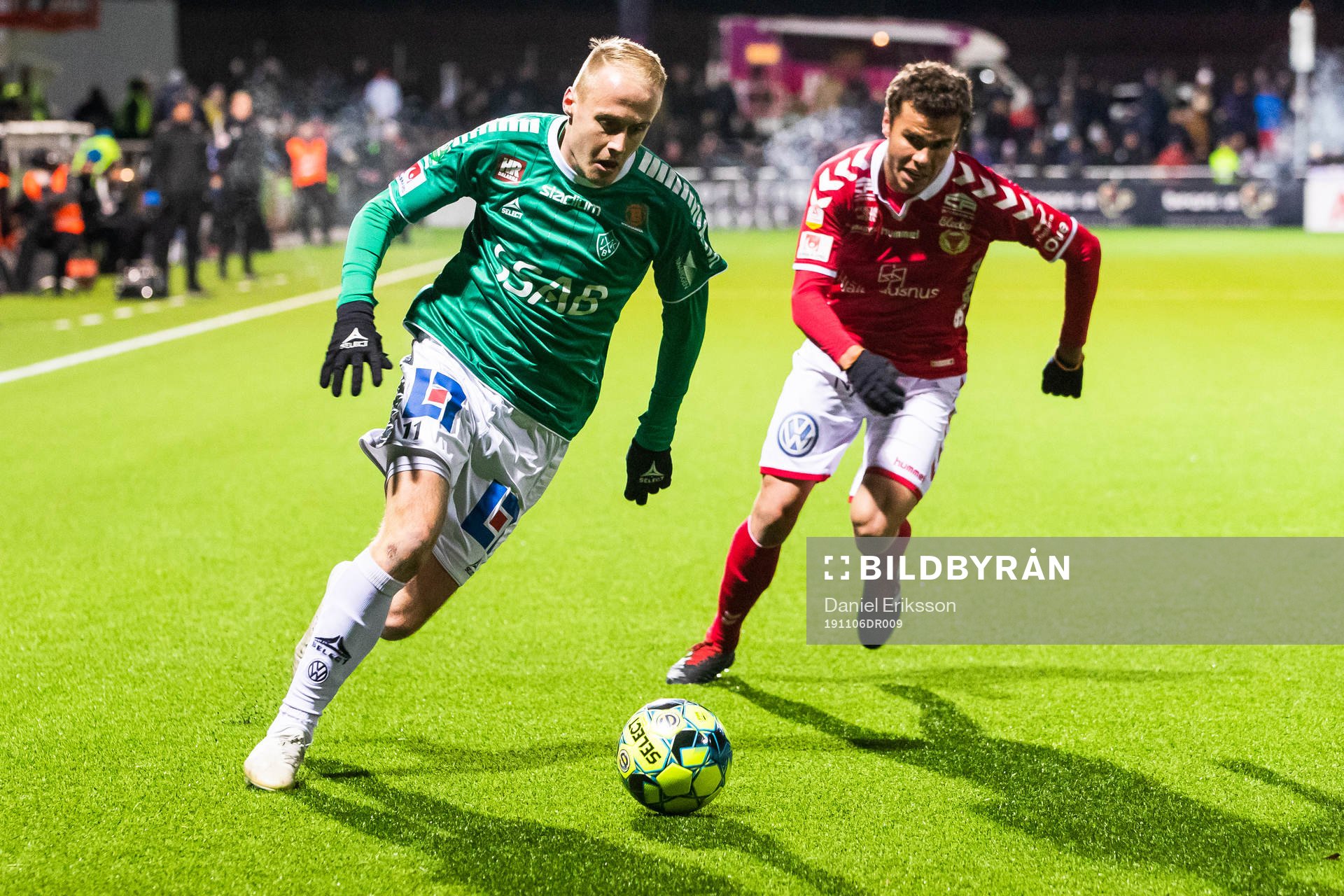 Brages Anton Lundin och Kalmars Herman Hallberg