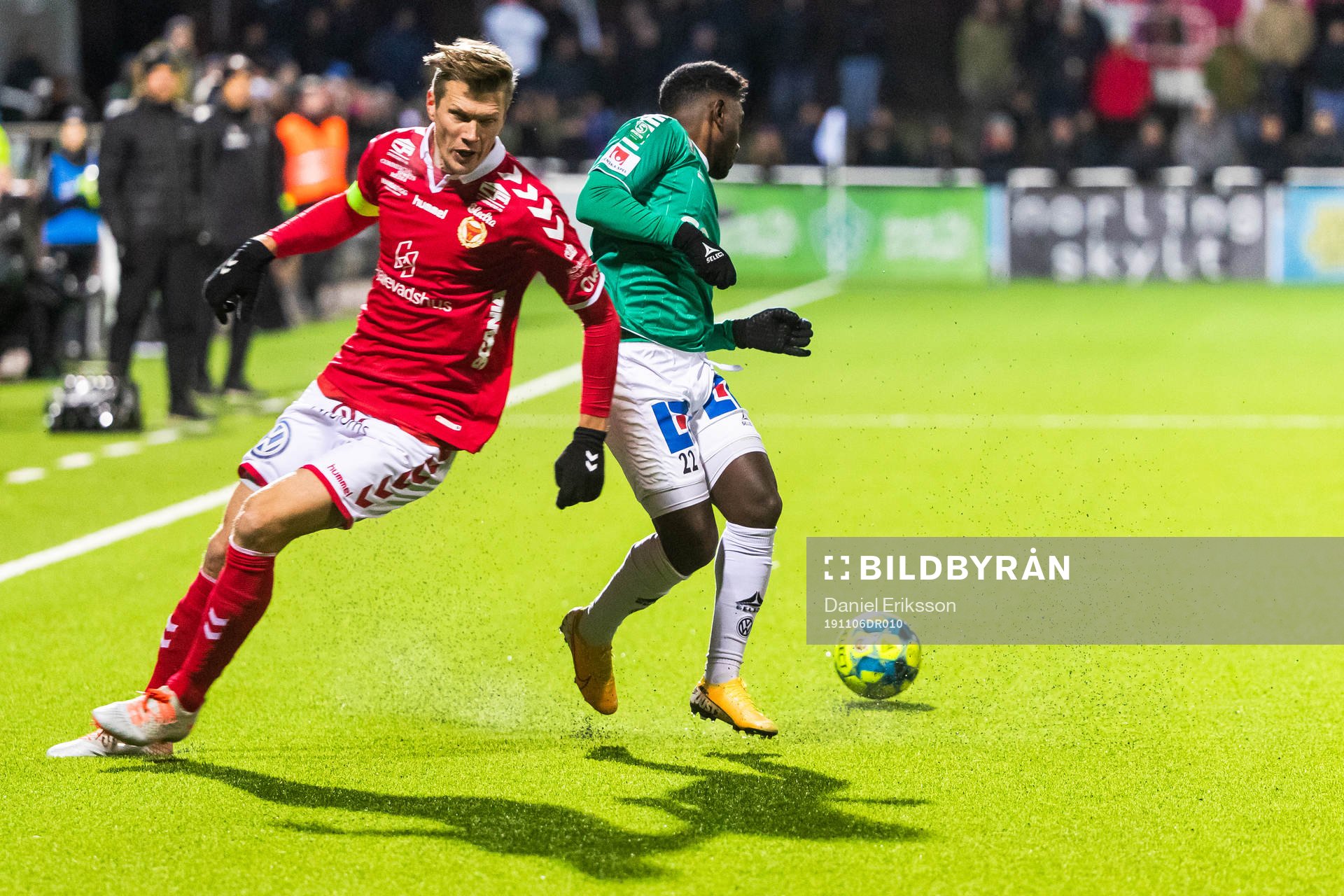 Kalmars Viktor Elm och Brages Kristian Andersen