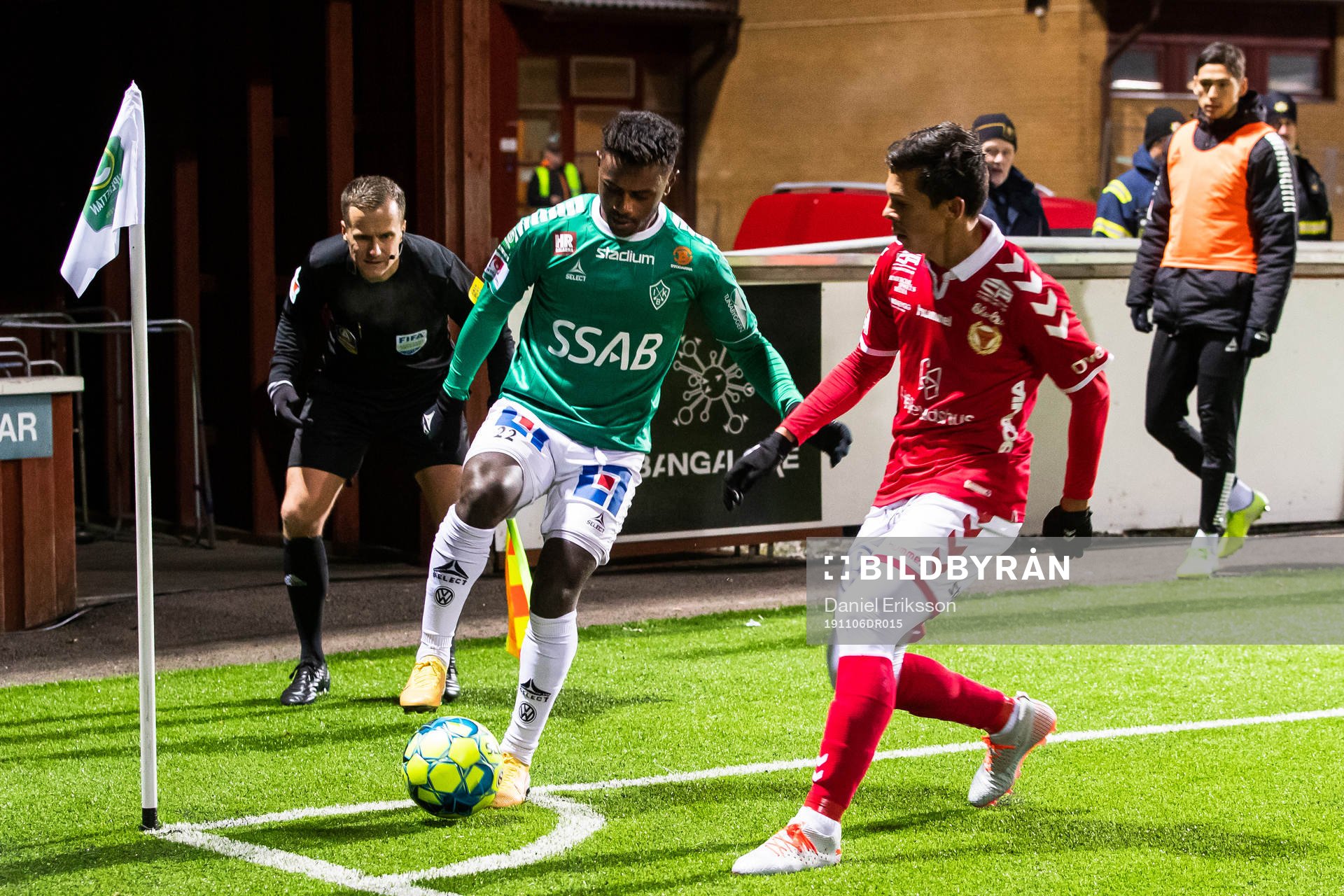 Brages Kristian Andersen och Kalmars Romário Pereira