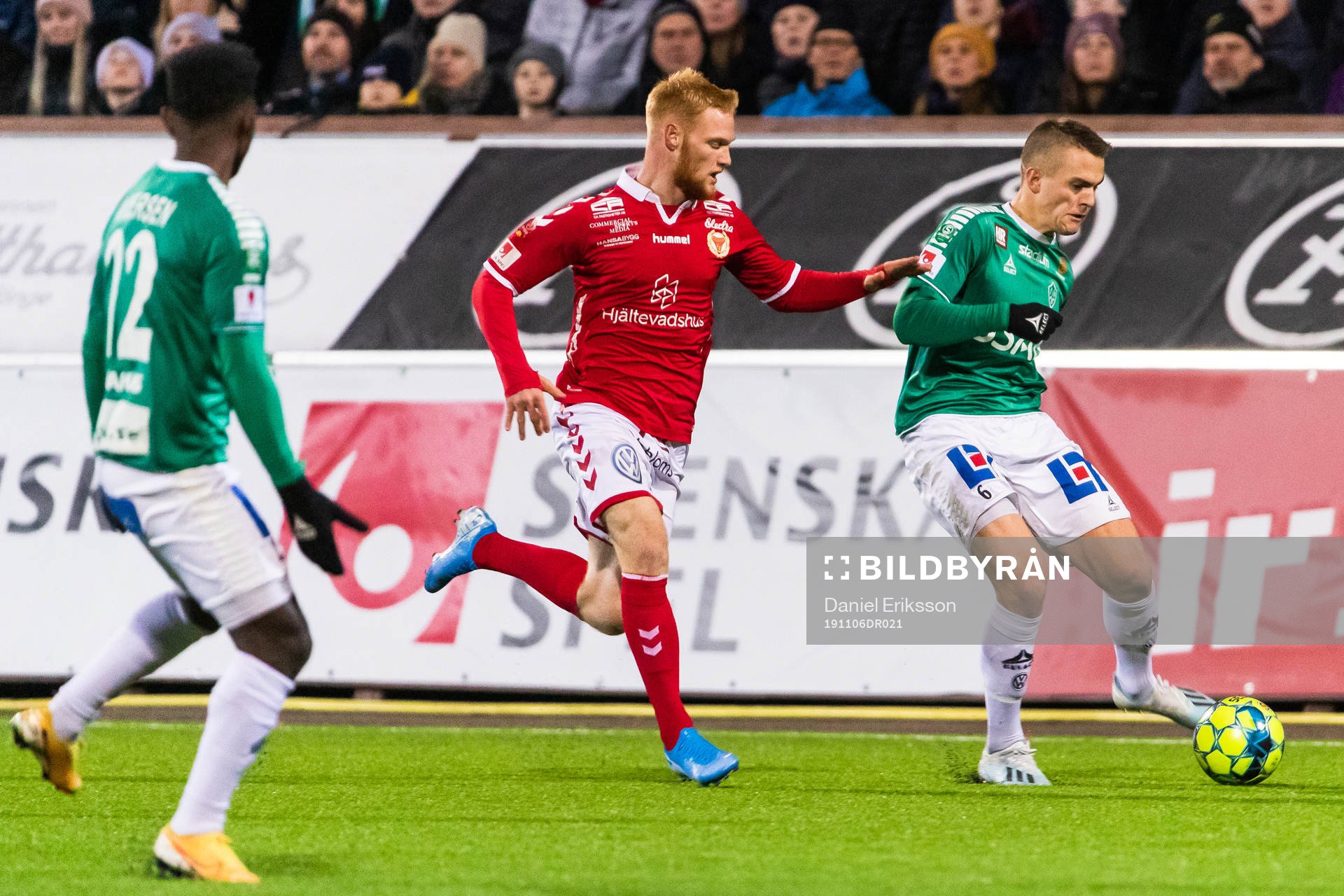 Kalmars Nils Fröling och Brages Benjamin Hjertstrand