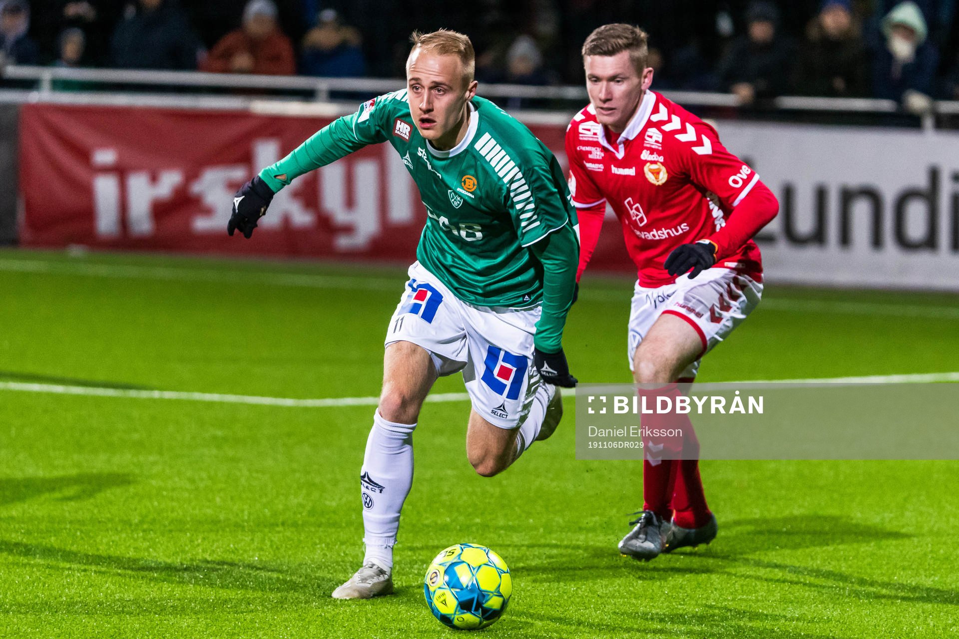 Brages Anton Lundin och Kalmars Viktor Agardius