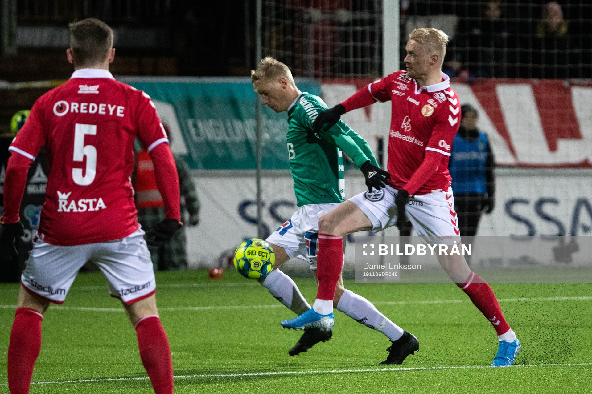 Brages Pontus Hindrikes Bergström och Kalmars Geir Andre
