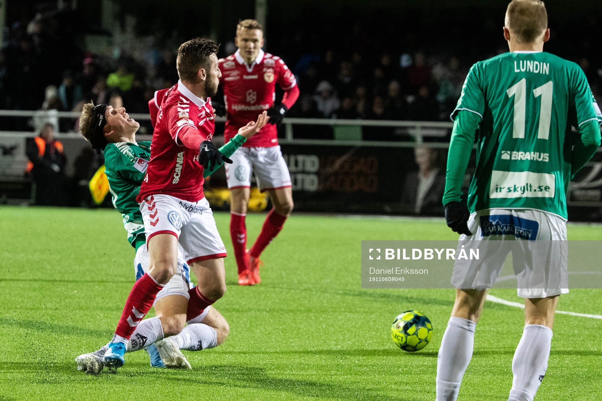 Brages Bjarni Mark Antonsson Duffield och Kalmars Fidan