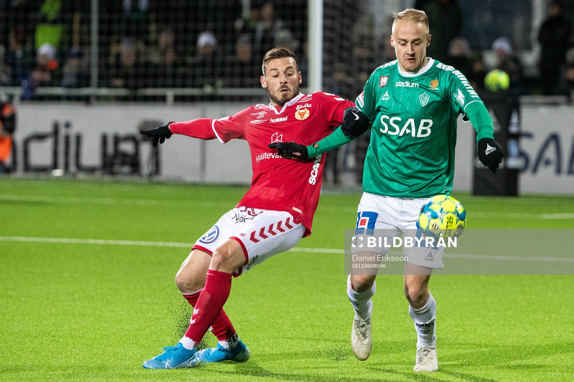 Kalmars Fidan Aliti och Brages Pontus Hindrikes Bergström