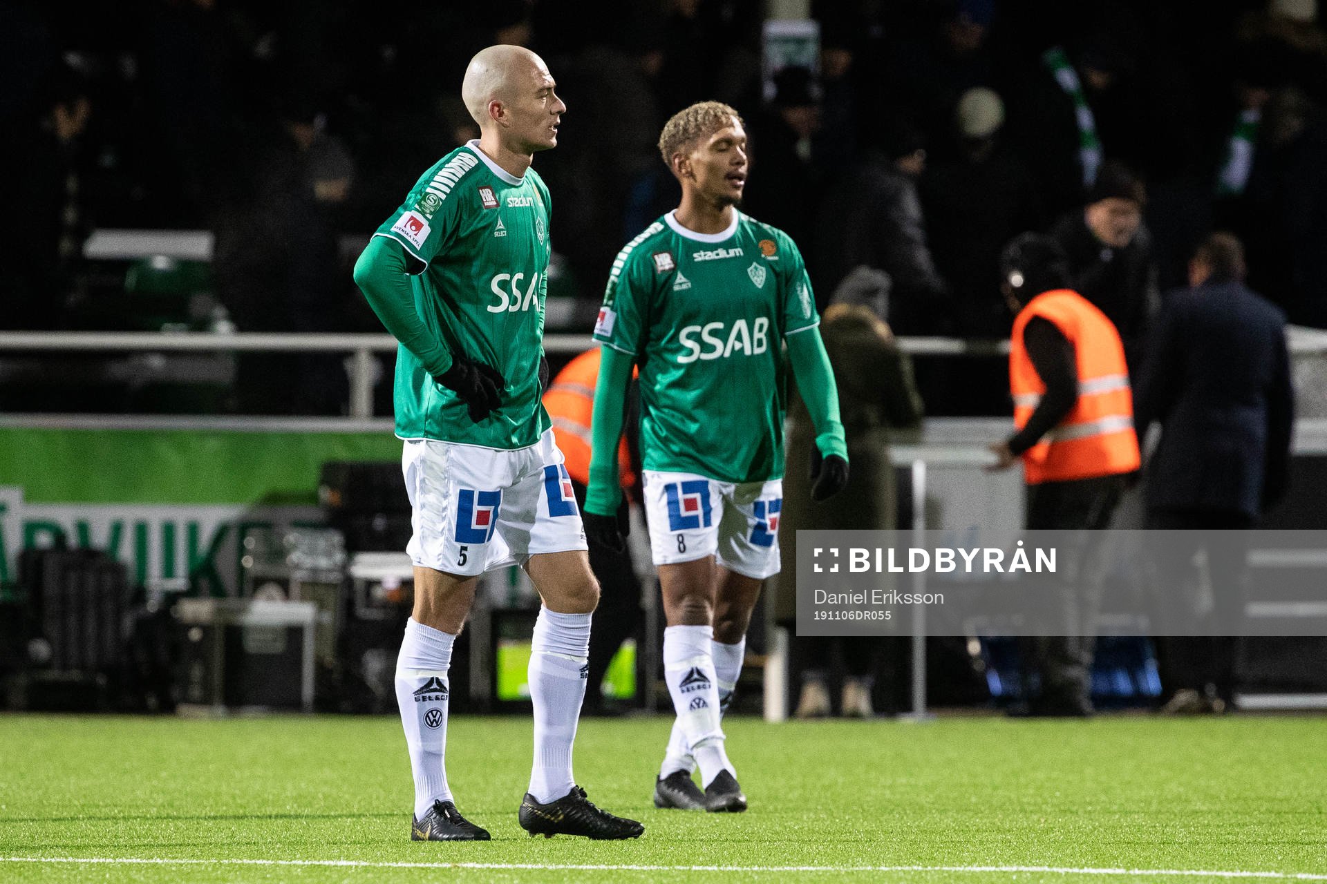 Brages Seth Kanteh Hellberg och Carlos Garcia Ambrosiani