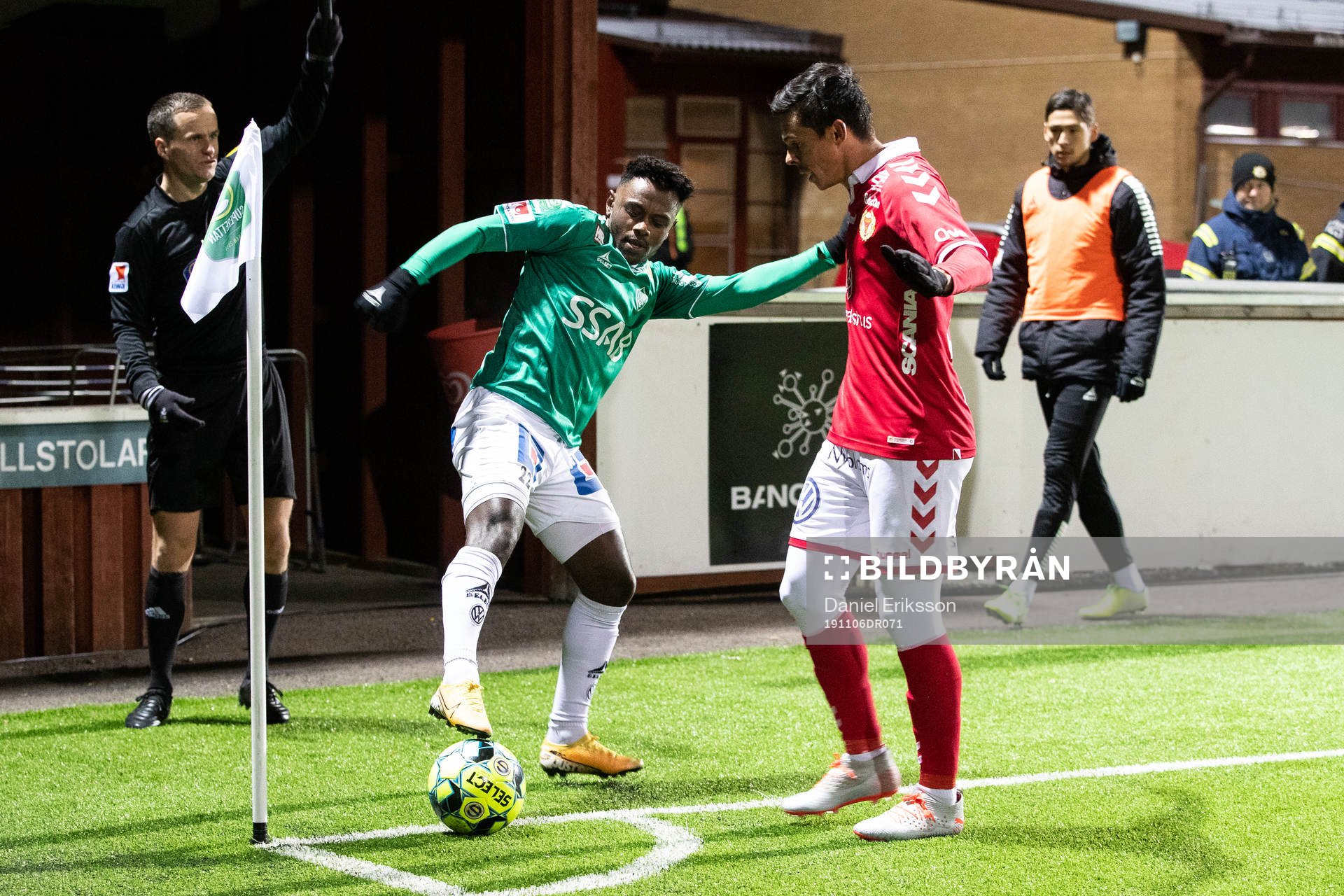 Brages Kristian Andersen och Kalmars Romário Pereira
