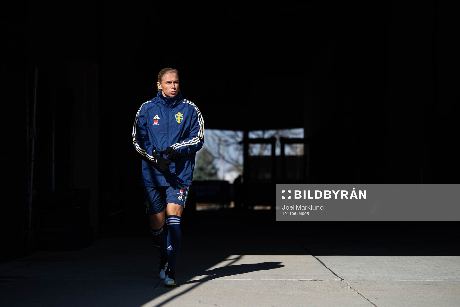 Jonna Andersson of the Swedish women’s national football