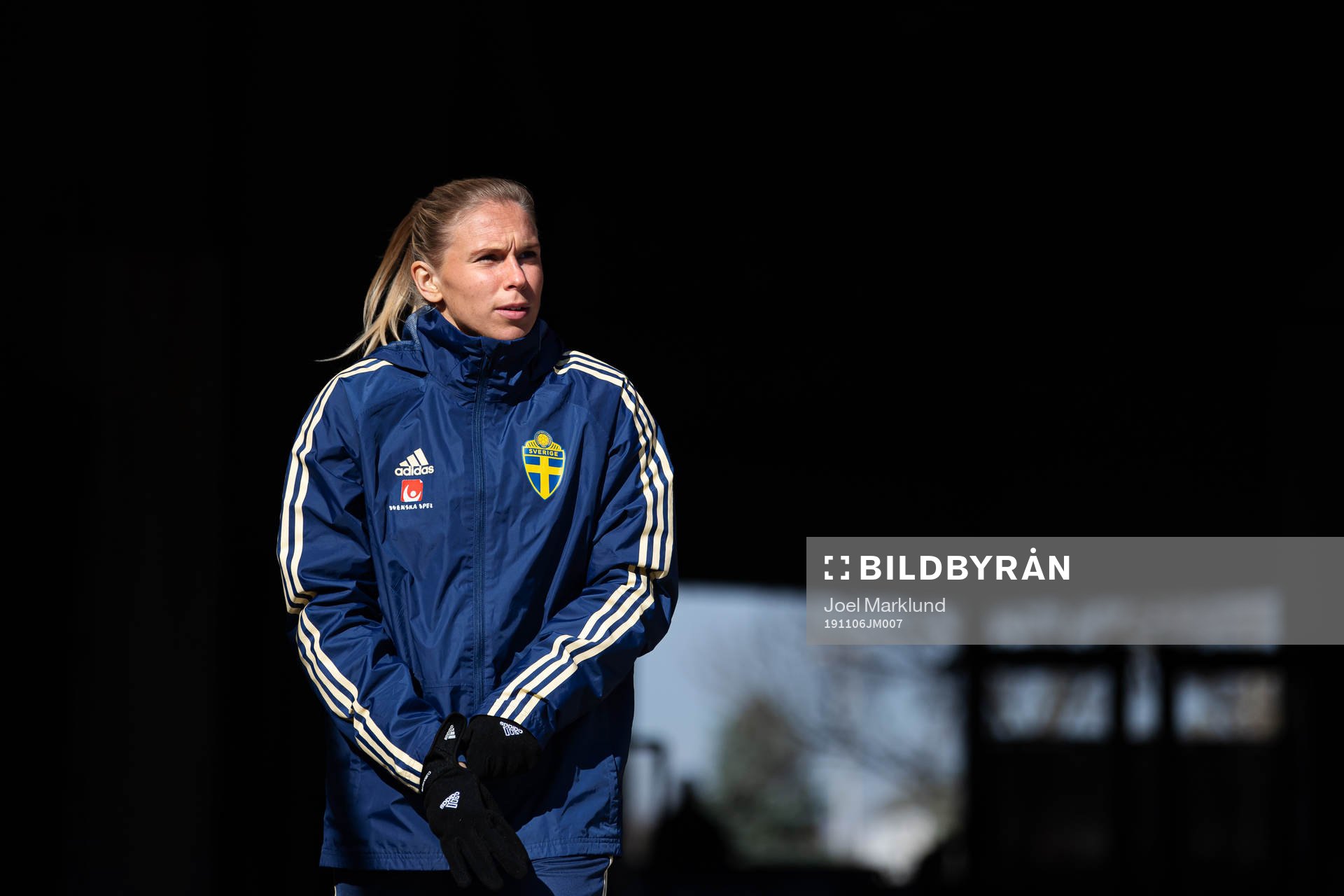 Jonna Andersson of the Swedish women’s national football