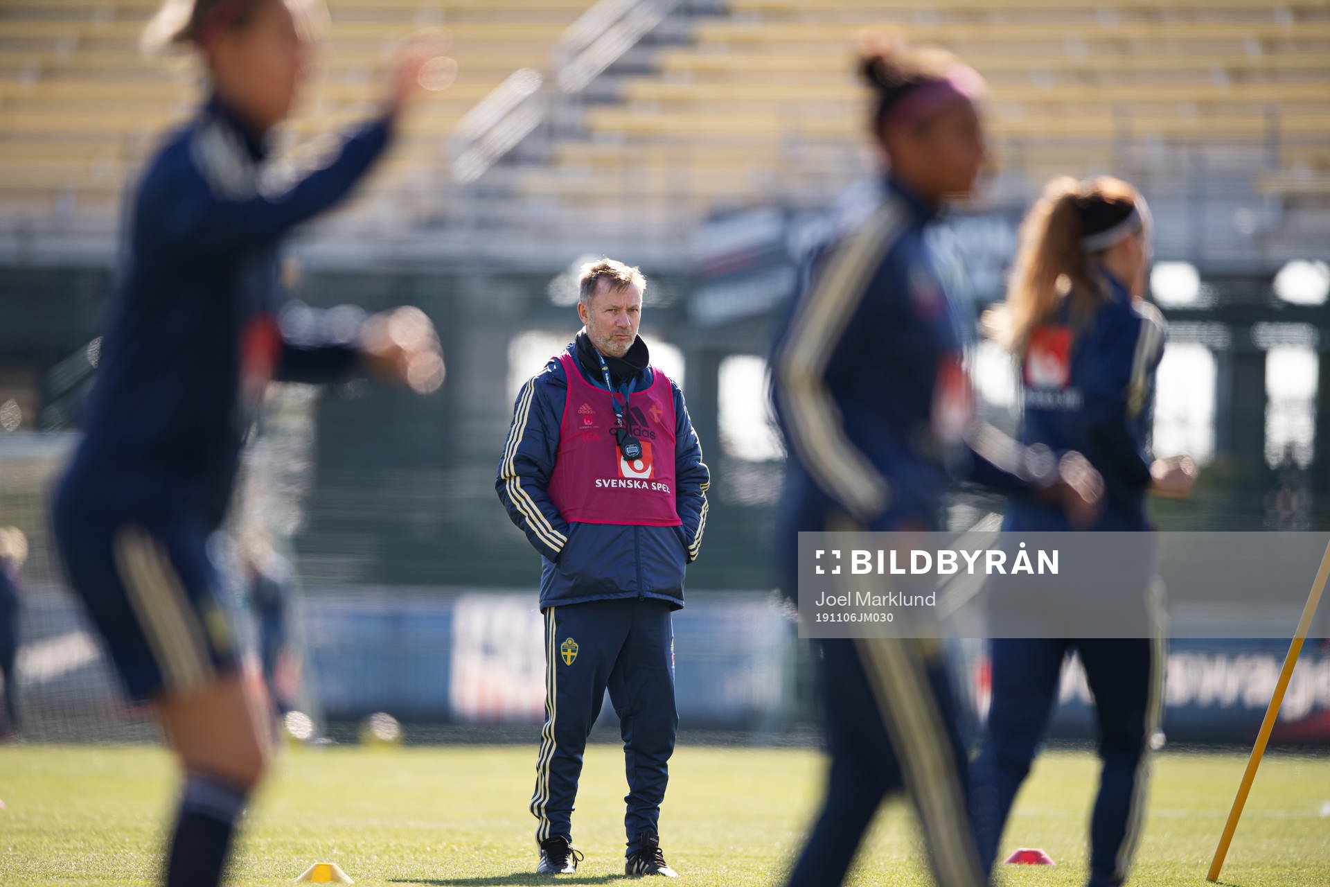Head coach Peter Gerhardsson of the Swedish women’s