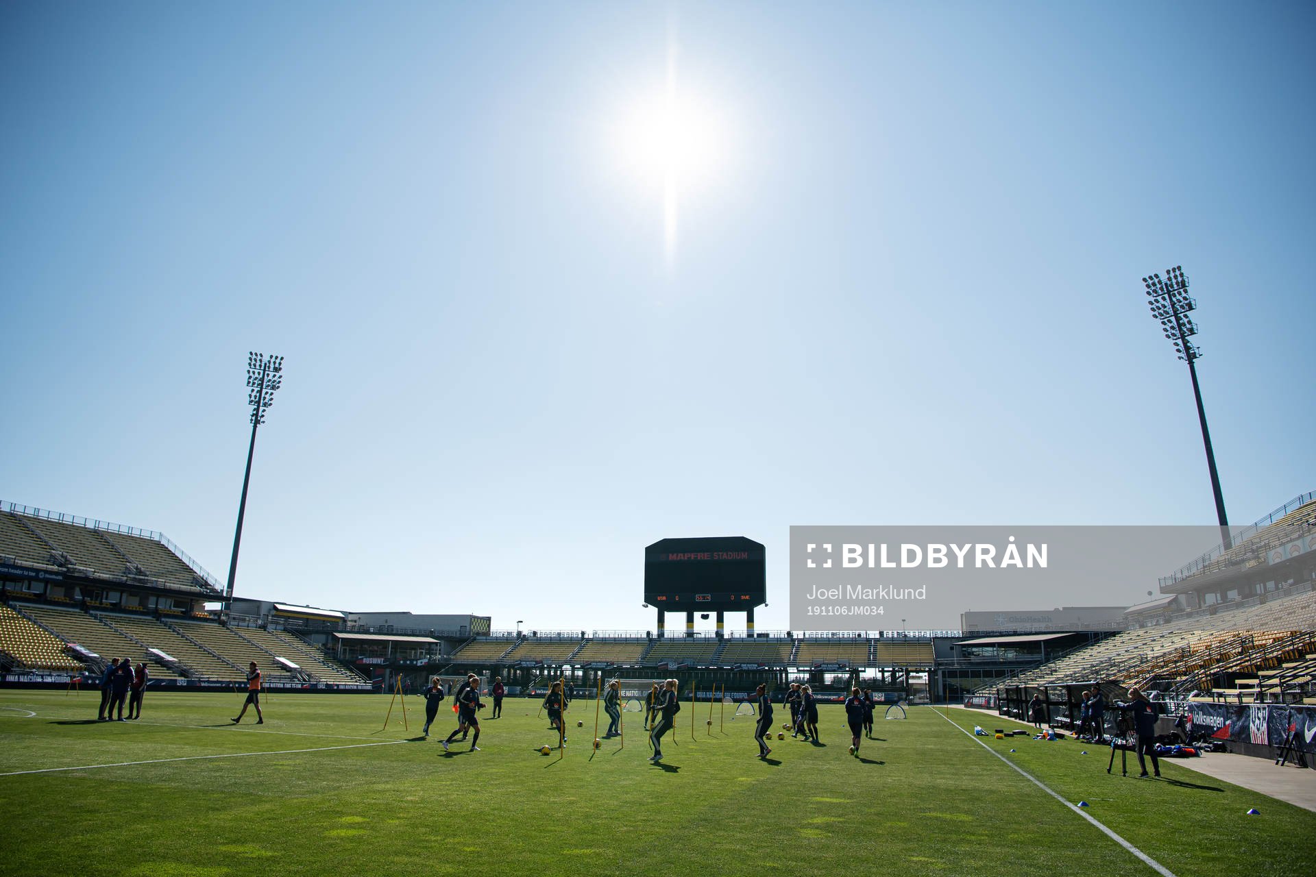 Players of the Swedish women’s national football team at