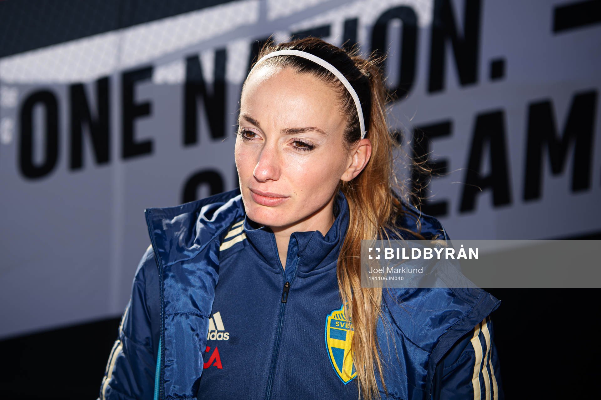 Kosovare Asllani of the Swedish women’s national football