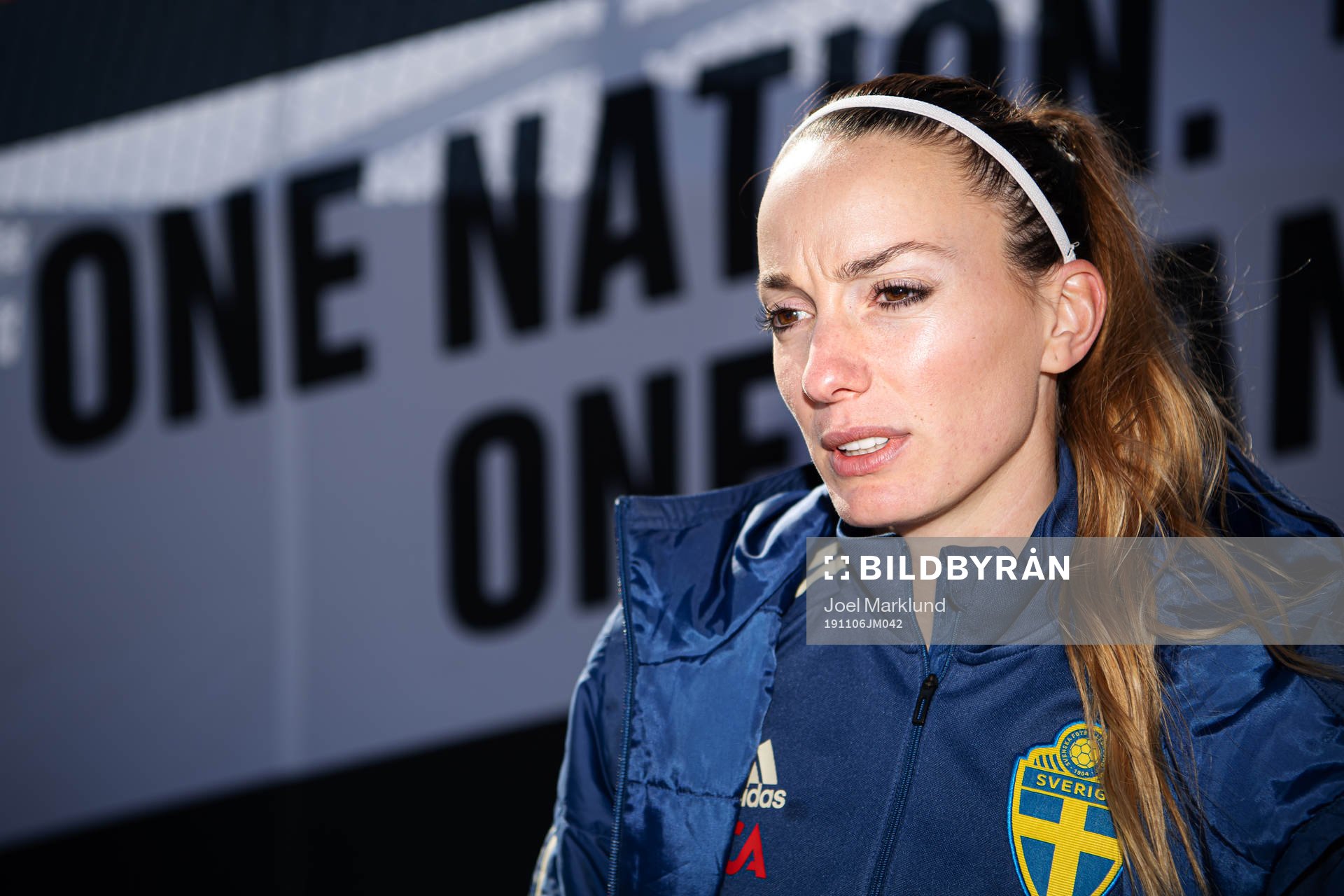 Kosovare Asllani of the Swedish women’s national football