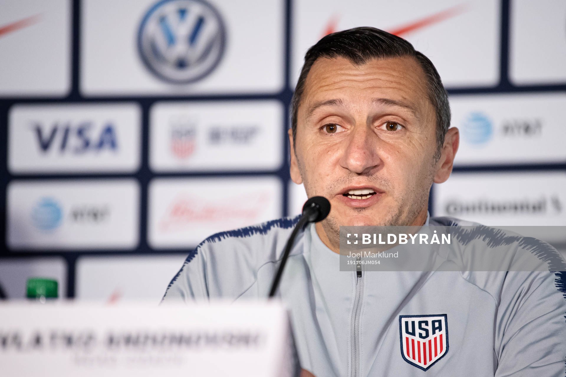 Head coach Vlatko Andonovski of the US women’s national