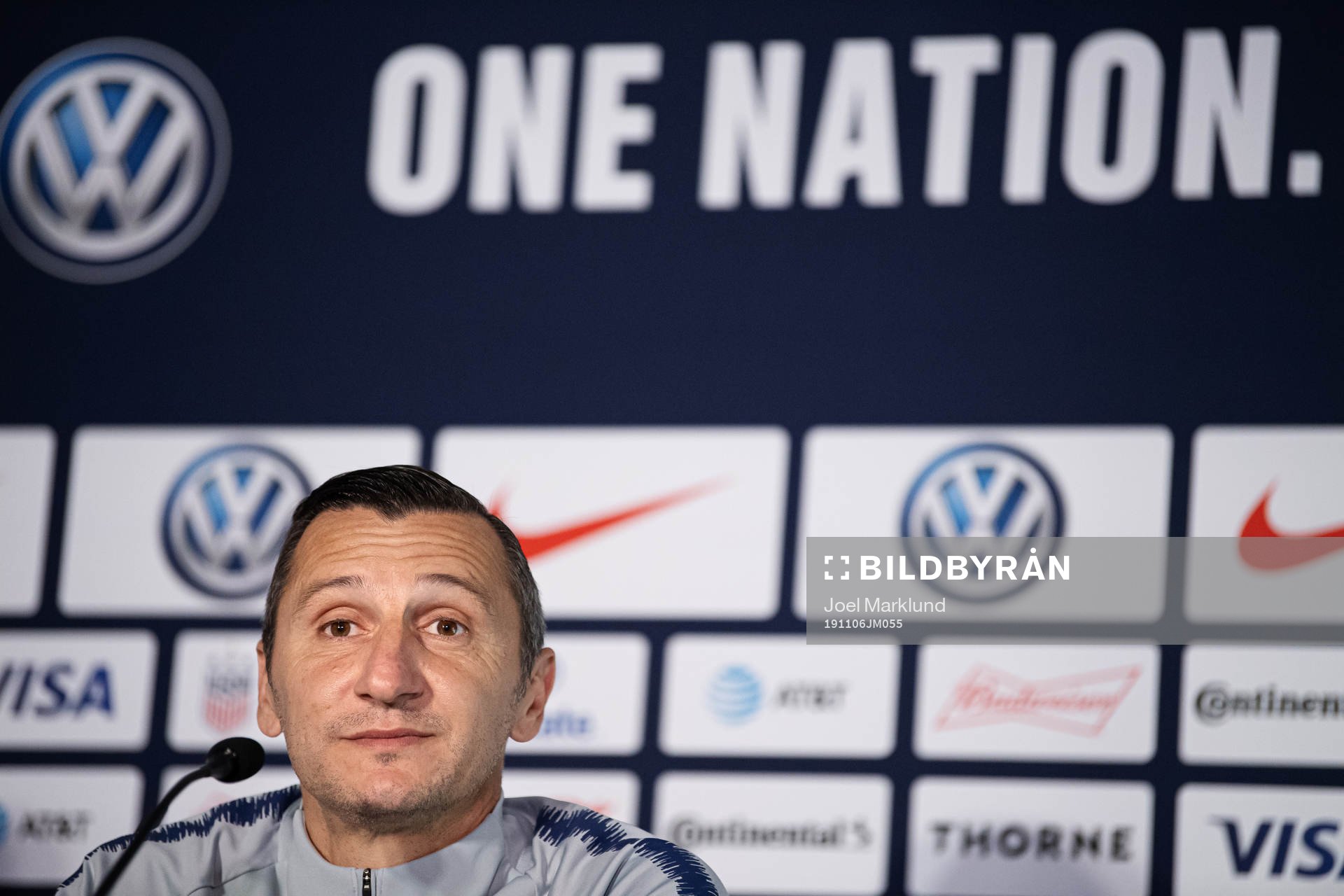 Head coach Vlatko Andonovski of the US women’s national