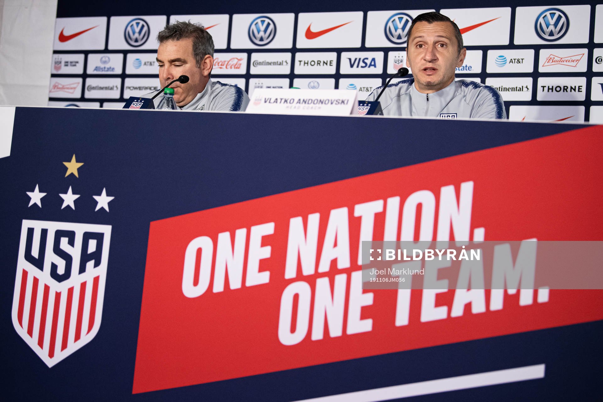 Head coach Vlatko Andonovski of the US women’s national